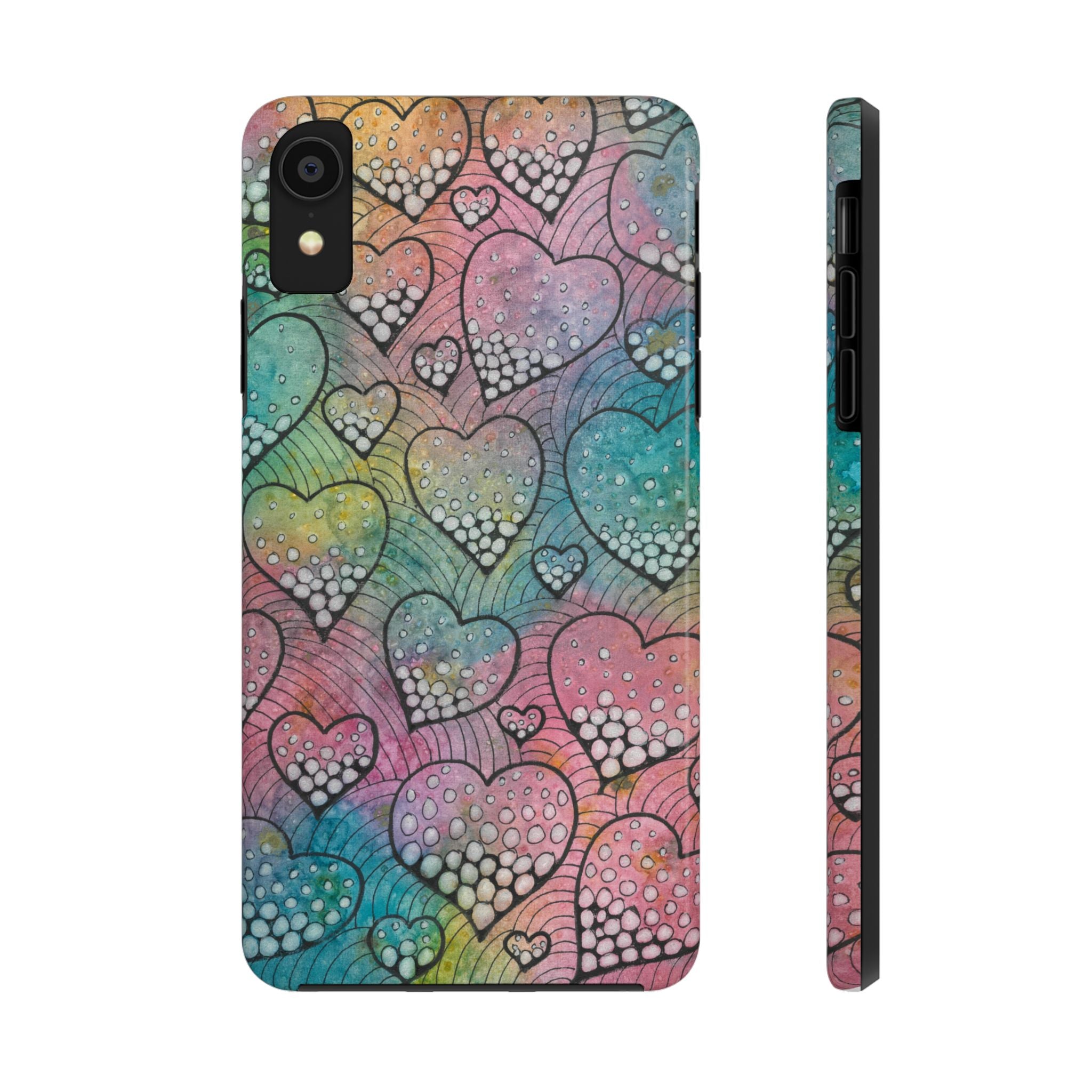 Tough Phone Case - All iPhones and Samsung Galaxys - Exciting Abstract Design #97 What's Love Got To Do With It