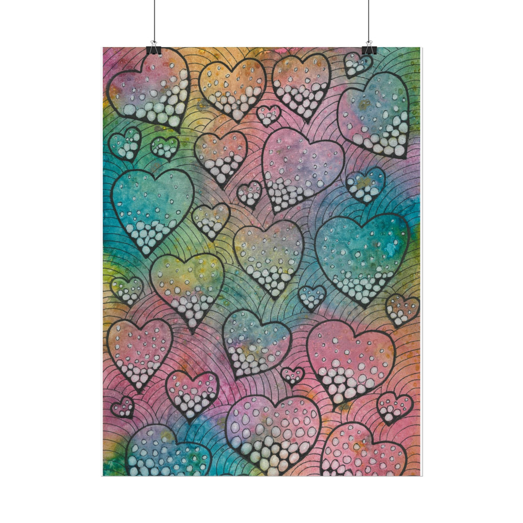 Large Colourful Wall Art, Posters & Prints, For Office, Bedroom or Living Room, or Special Gift #97 What's Love Got To Do With It?