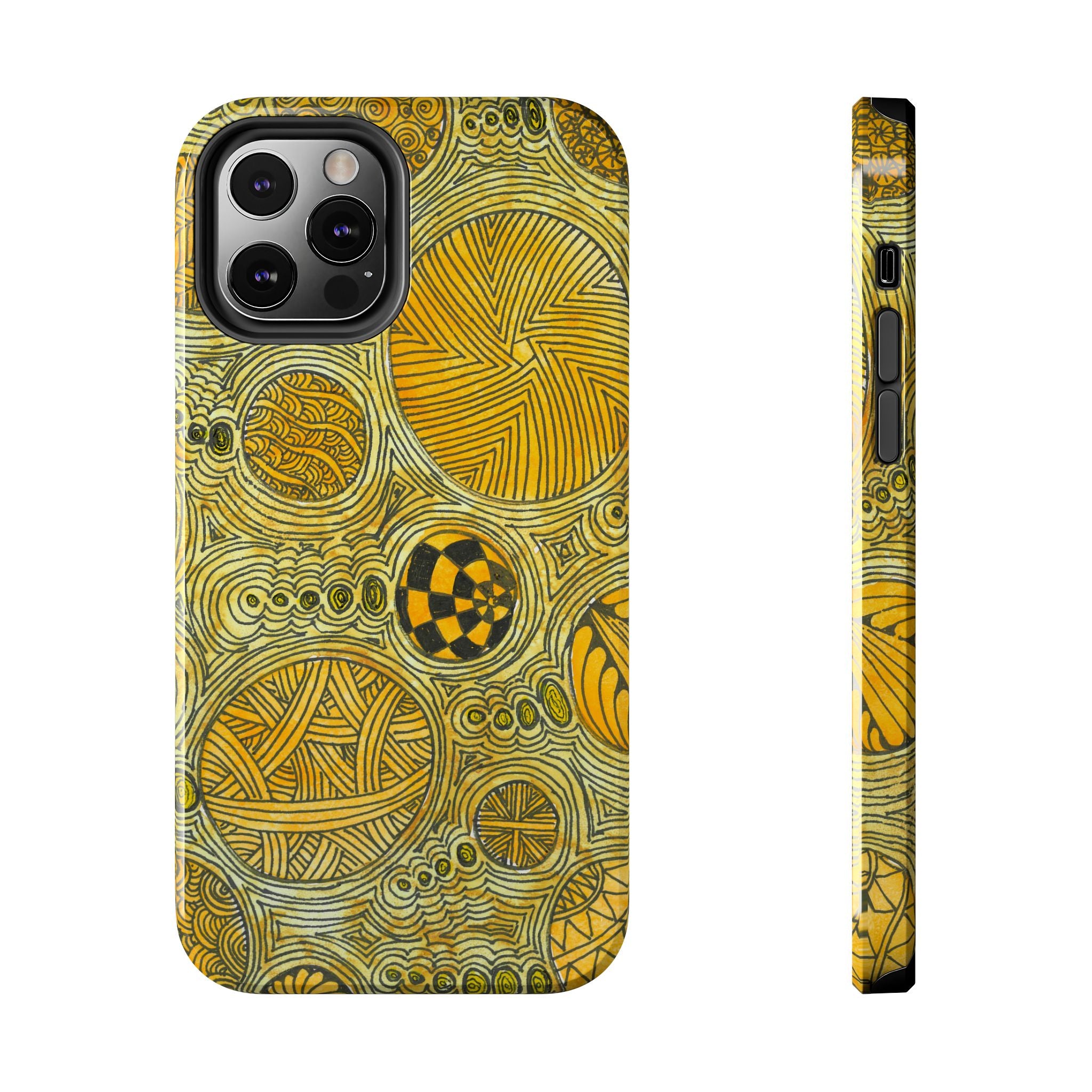 Tough Phone Case - All iPhones and Samsung Galaxys - Exciting Abstract Design #38 The Conversationalist