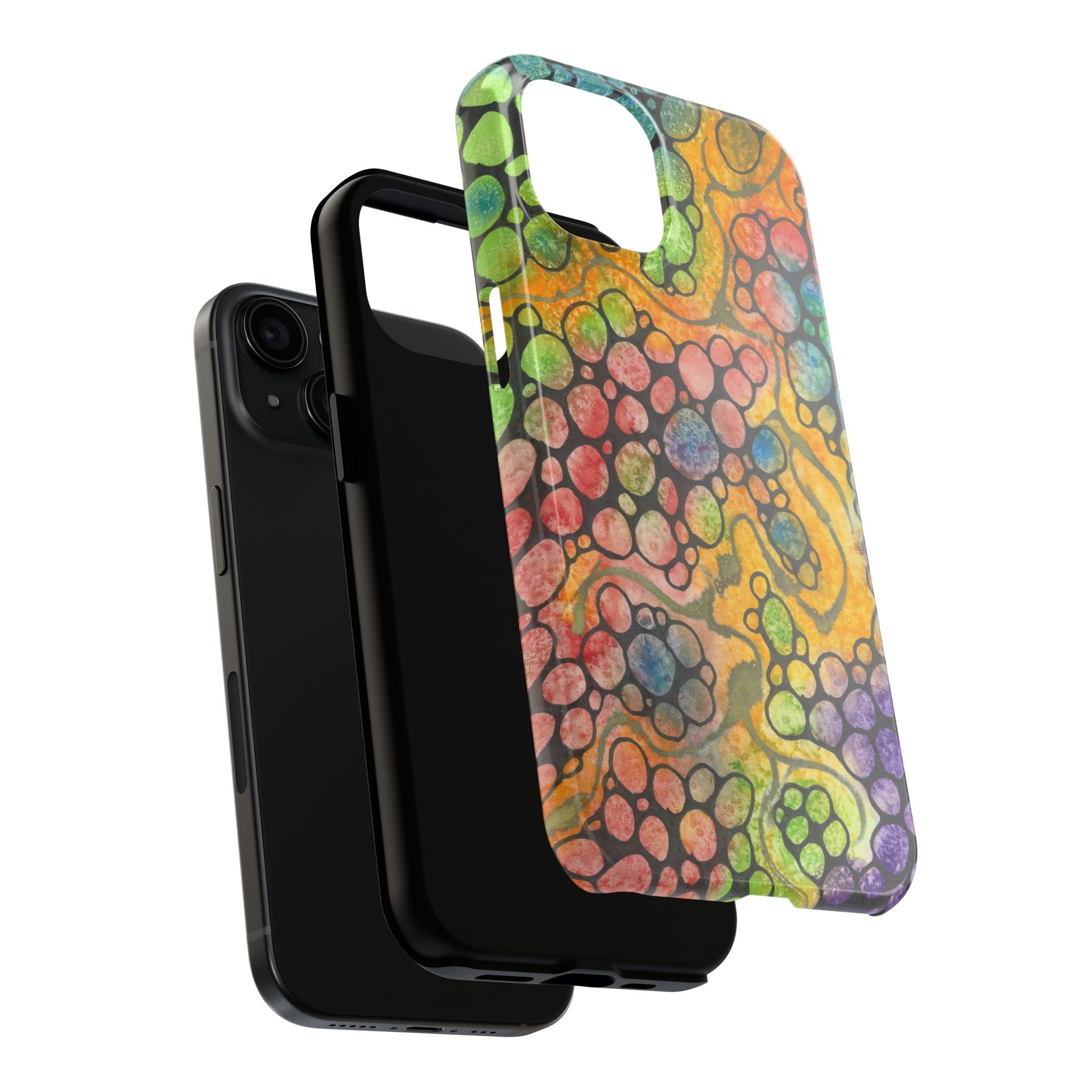 Tough Phone Case - All iPhones and Samsung Galaxys - Exciting Abstract Design #77 River Of Dreams