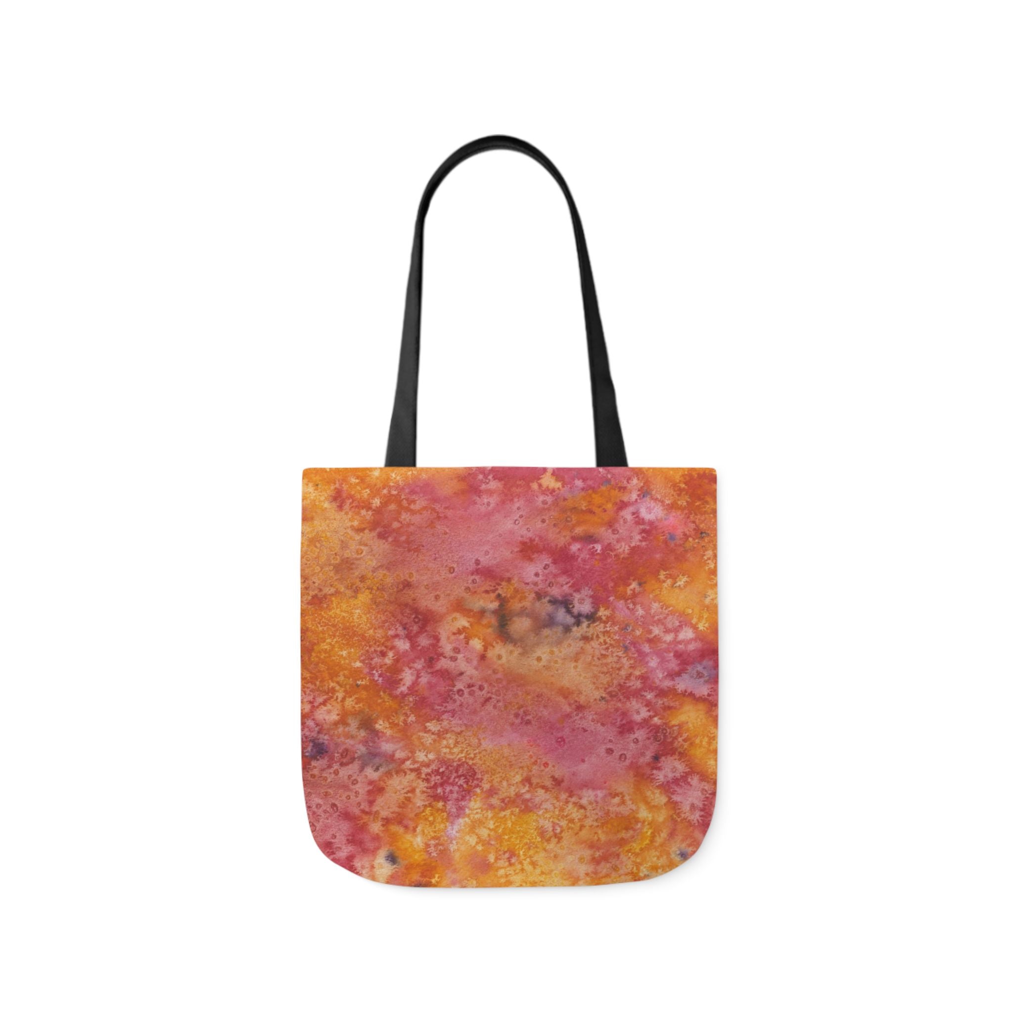 Canvas Tote Bags, Colourful Abstract Designs, 5-Color Straps, 3 Sizes.  For Family and friends or a Special Gift #54 Heaven Can Wait