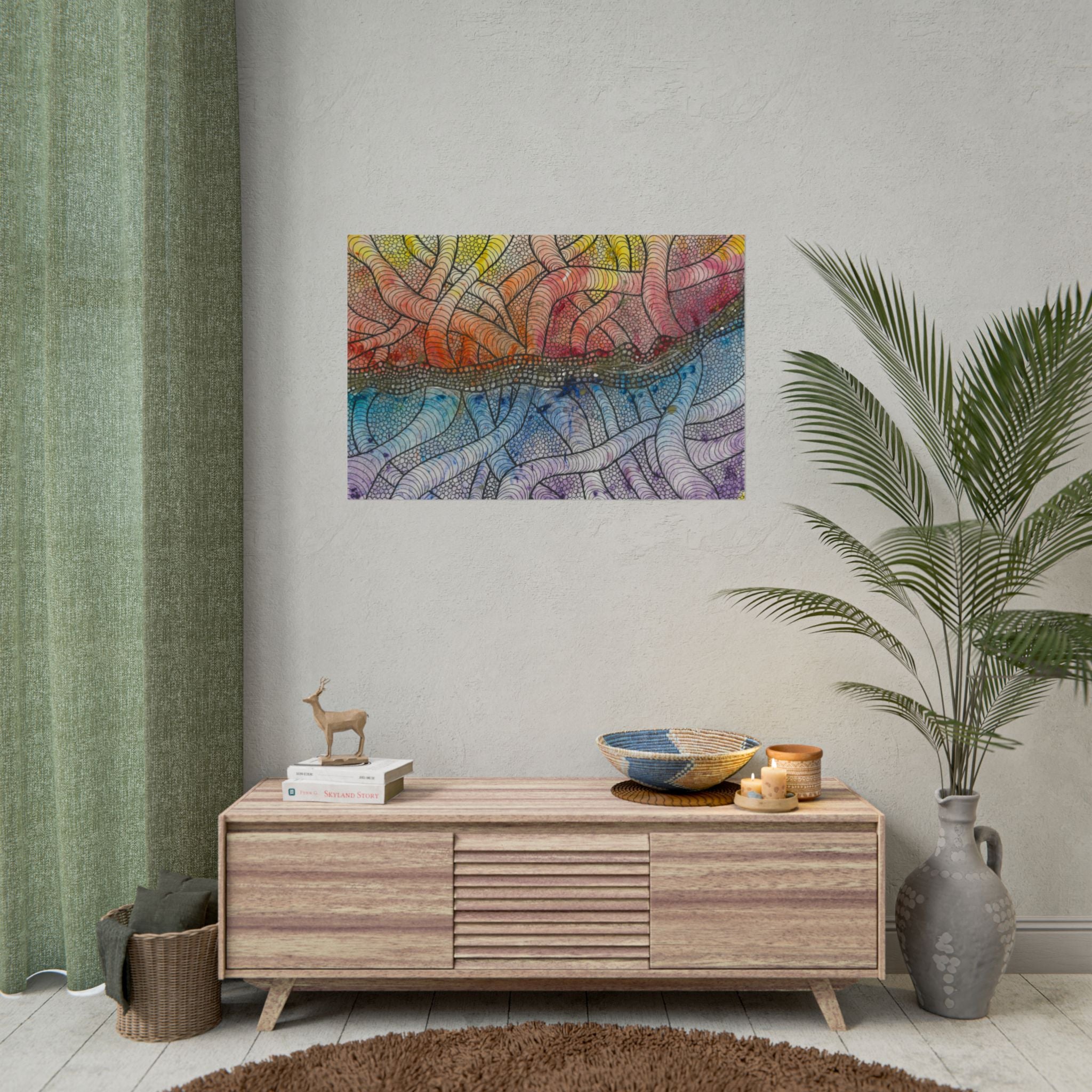 Large Colourful Wall Art, Posters & Prints, For Office, Bedroom or Living Room, or Special Gift #72 After The End