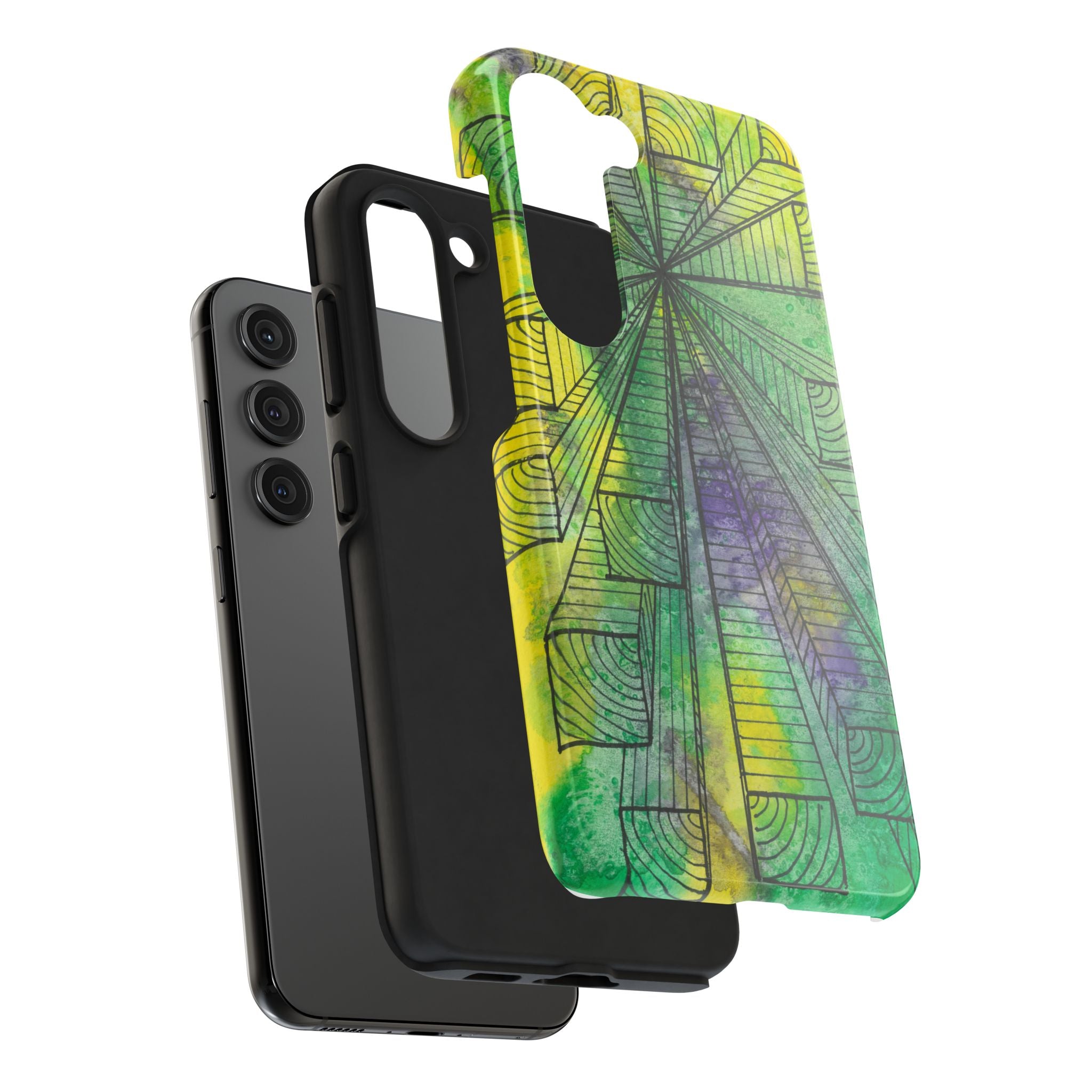 Tough Phone Case - All iPhones and Samsung Galaxys - Exciting Abstract Design #89 The Wayseers