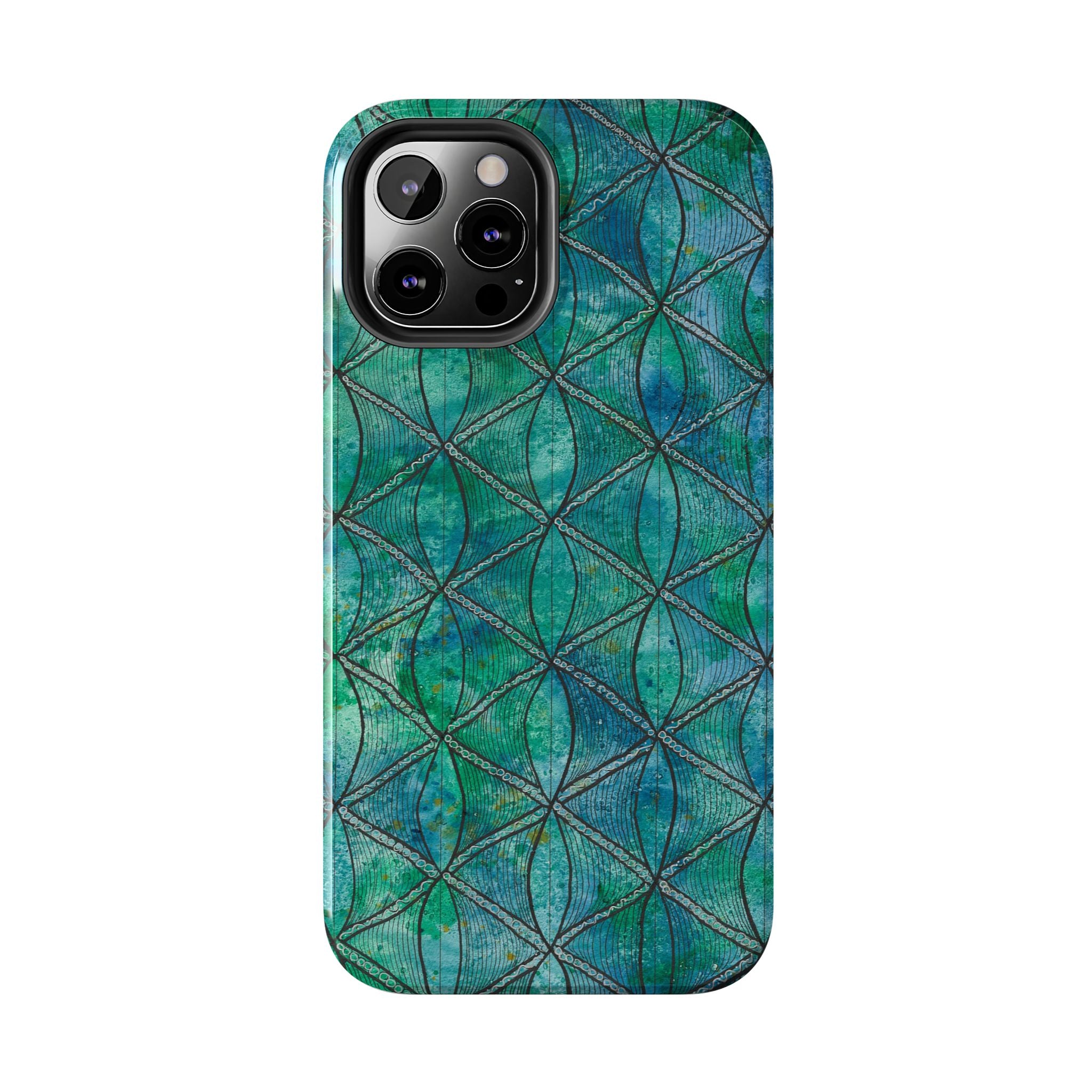 Tough Phone Case - All iPhones and Samsung Galaxys - Exciting Abstract Design #58 How's the Serenity