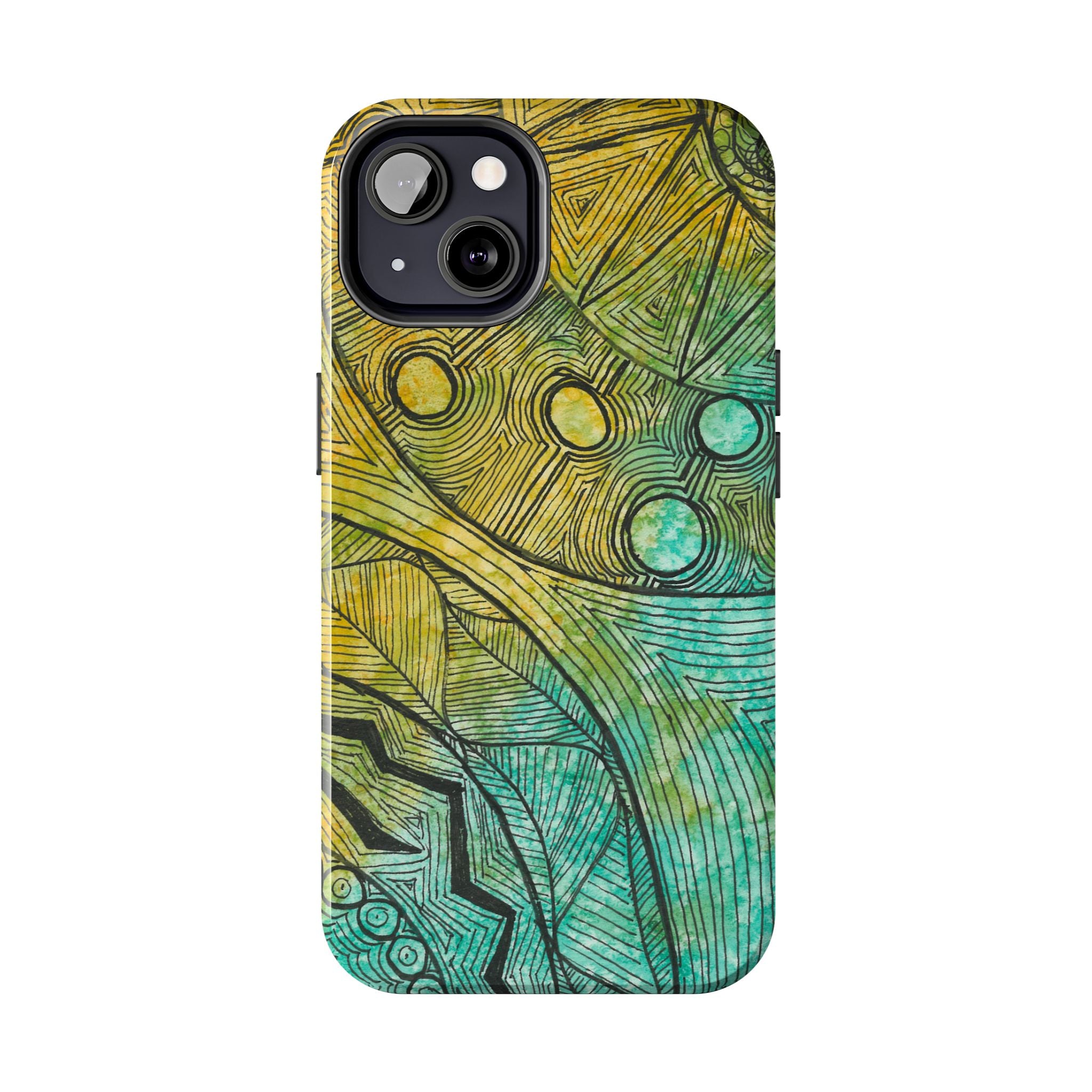Tough Phone Case - All iPhones and Samsung Galaxys - Exciting Abstract Design #27 Come What May