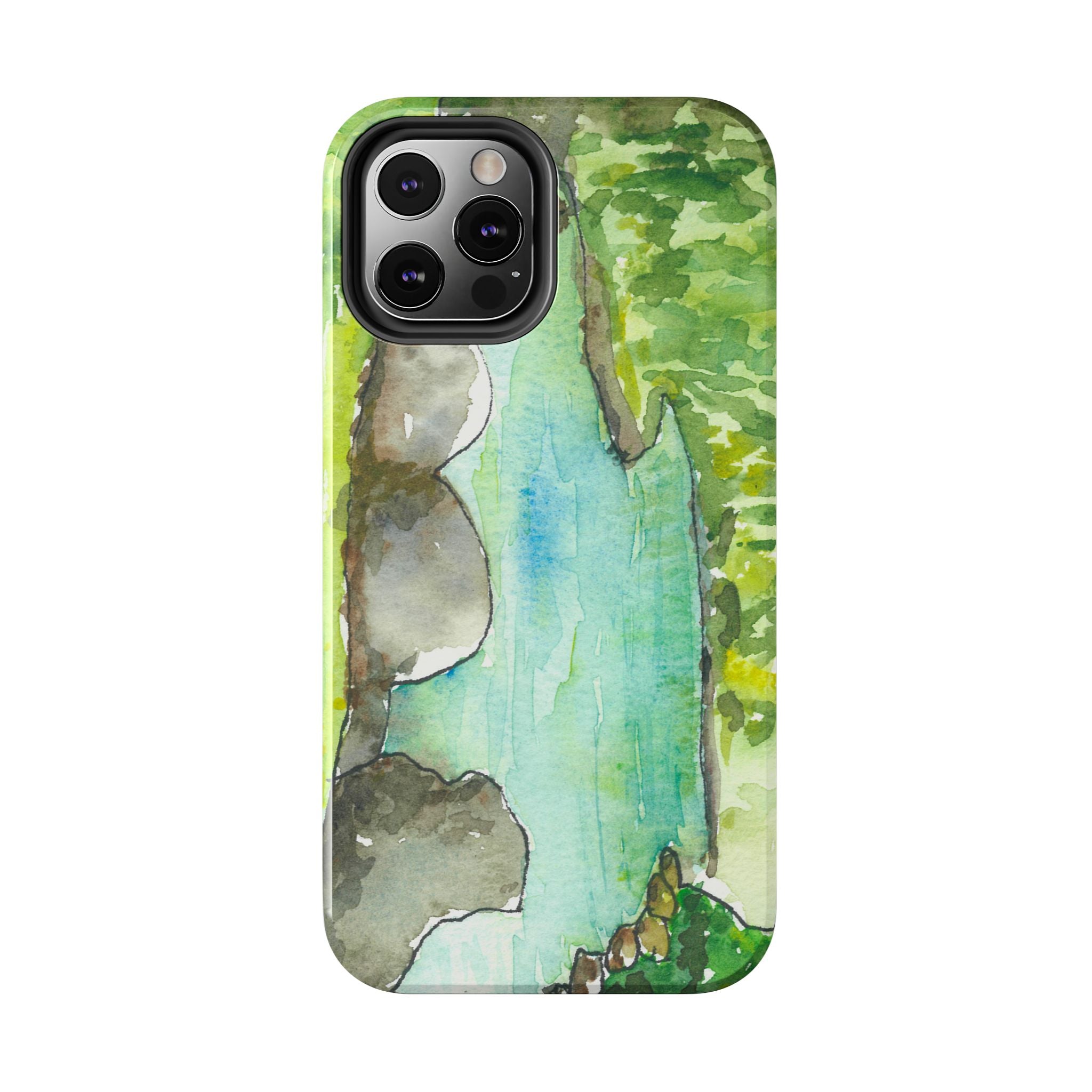 Tough Phone Case - All iPhones and Samsung Galaxys - Exciting Abstract Design #88 Tara River - Montenegro