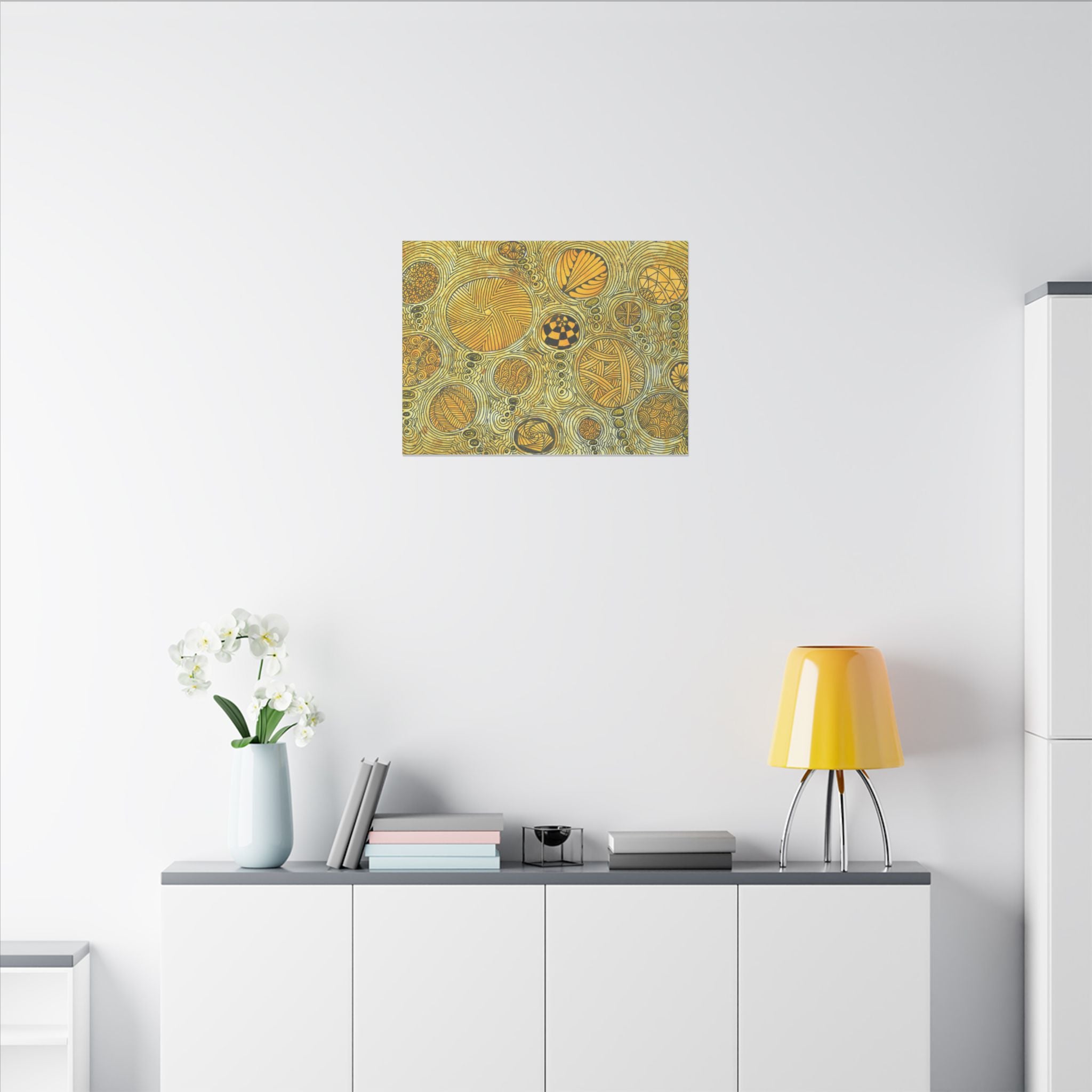 Large Colourful Wall Art, Canvas Prints, For Office, Bedroom or Living Room, or Special Gift #38 The Conversationalist