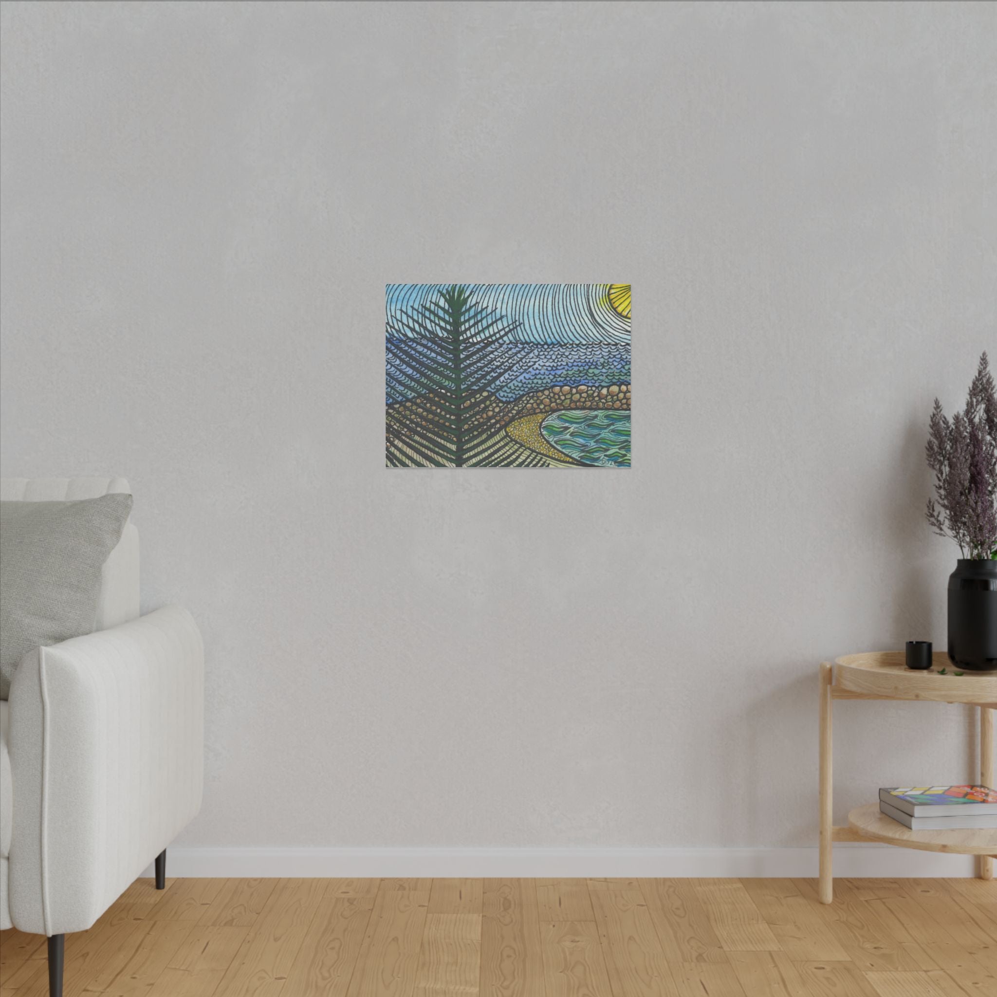 Large Colourful Wall Art, Canvas Prints, For Office, Bedroom or Living Room, or Special Gift #47 Cottesloe