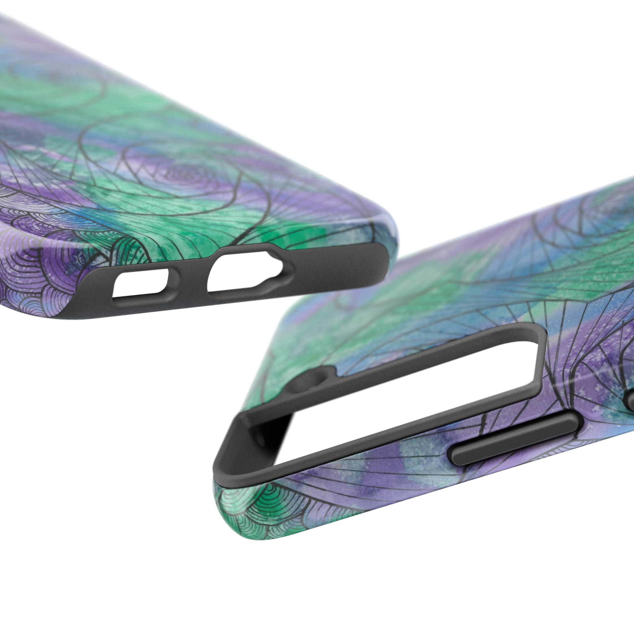 Tough Phone Case - All iPhones and Samsung Galaxys - Exciting Abstract Design  #50 If Not Now When