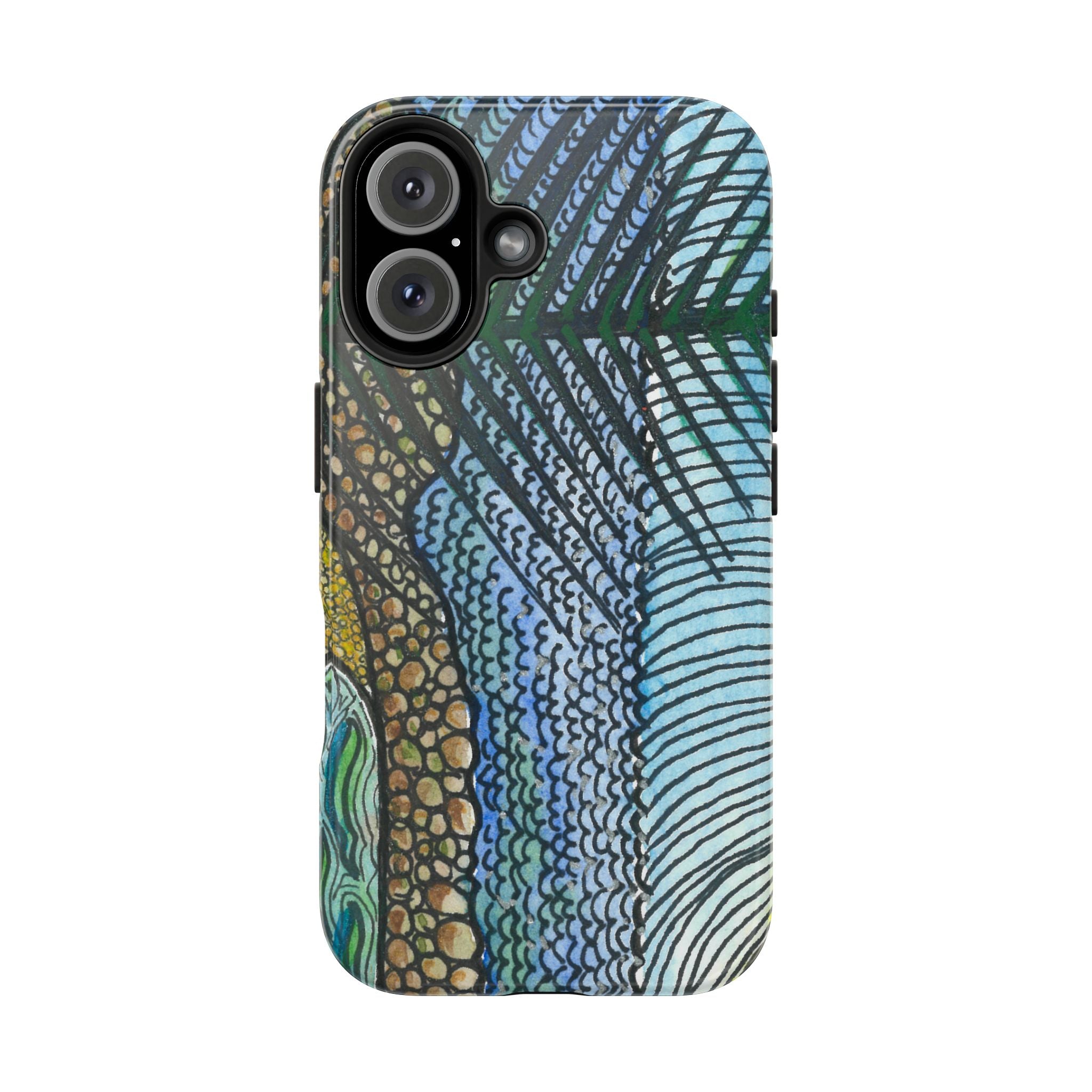 Tough Phone Case - All iPhones and Samsung Galaxys - Exciting Abstract Design #47 Cottesloe