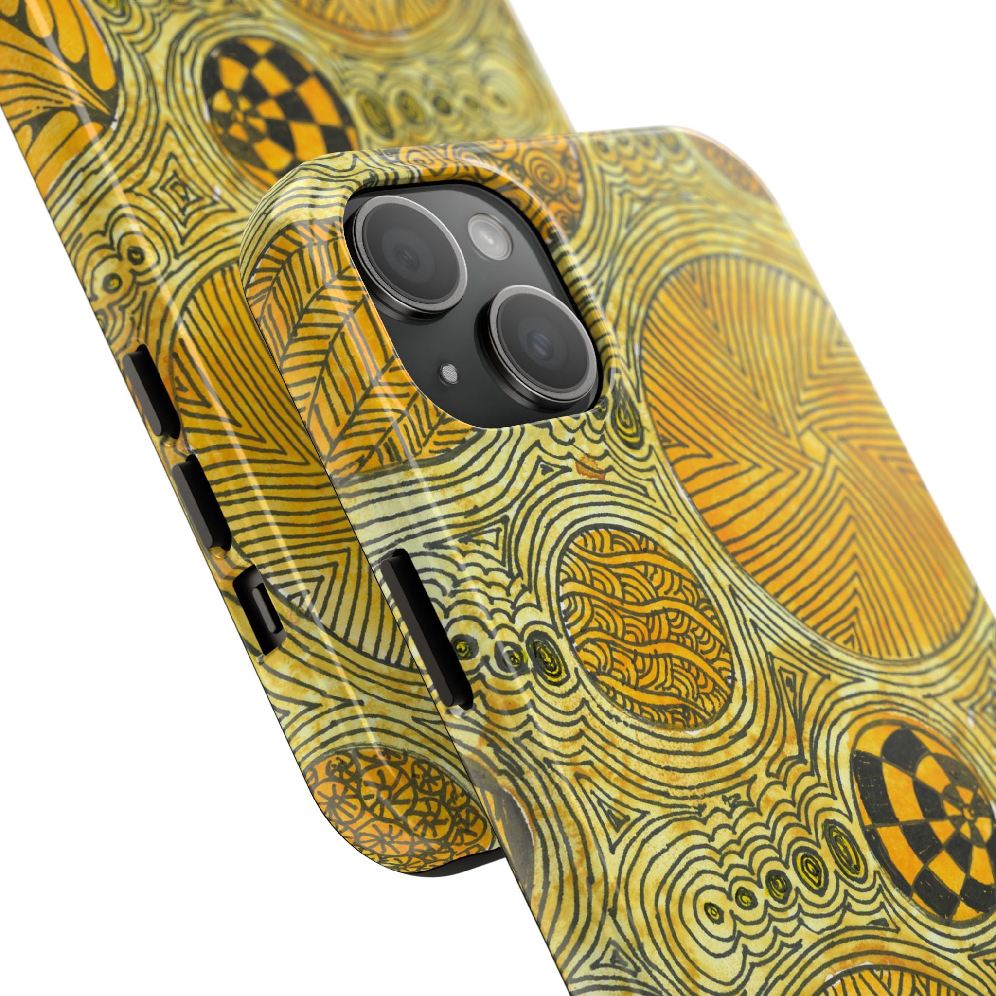 Tough Phone Case - All iPhones and Samsung Galaxys - Exciting Abstract Design #38 The Conversationalist