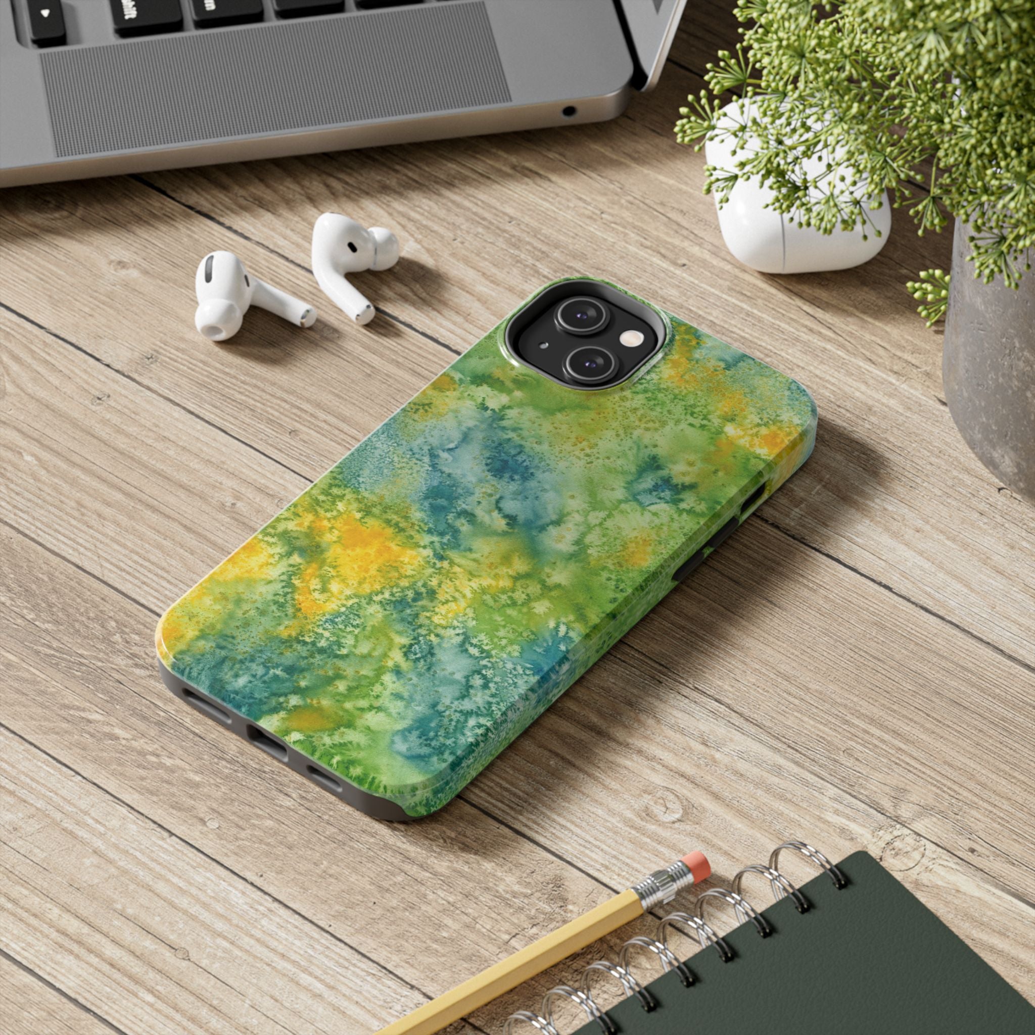 Tough Phone Case - All iPhones and Samsung Galaxys - Exciting Abstract Design #52 View From Above