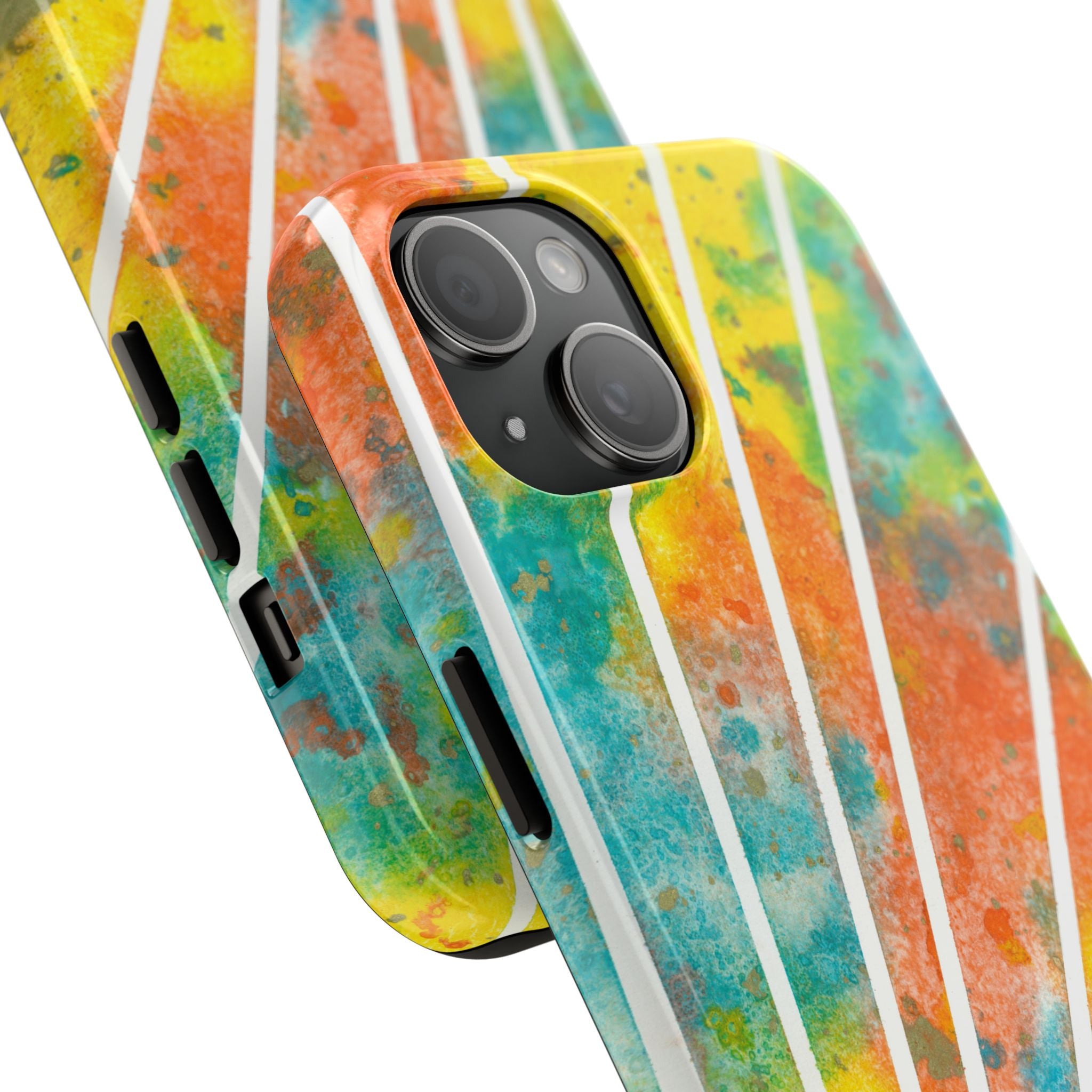 Tough Phone Case - All iPhones and Samsung Galaxys - Exciting Abstract Design #101 Your Energy Radiates