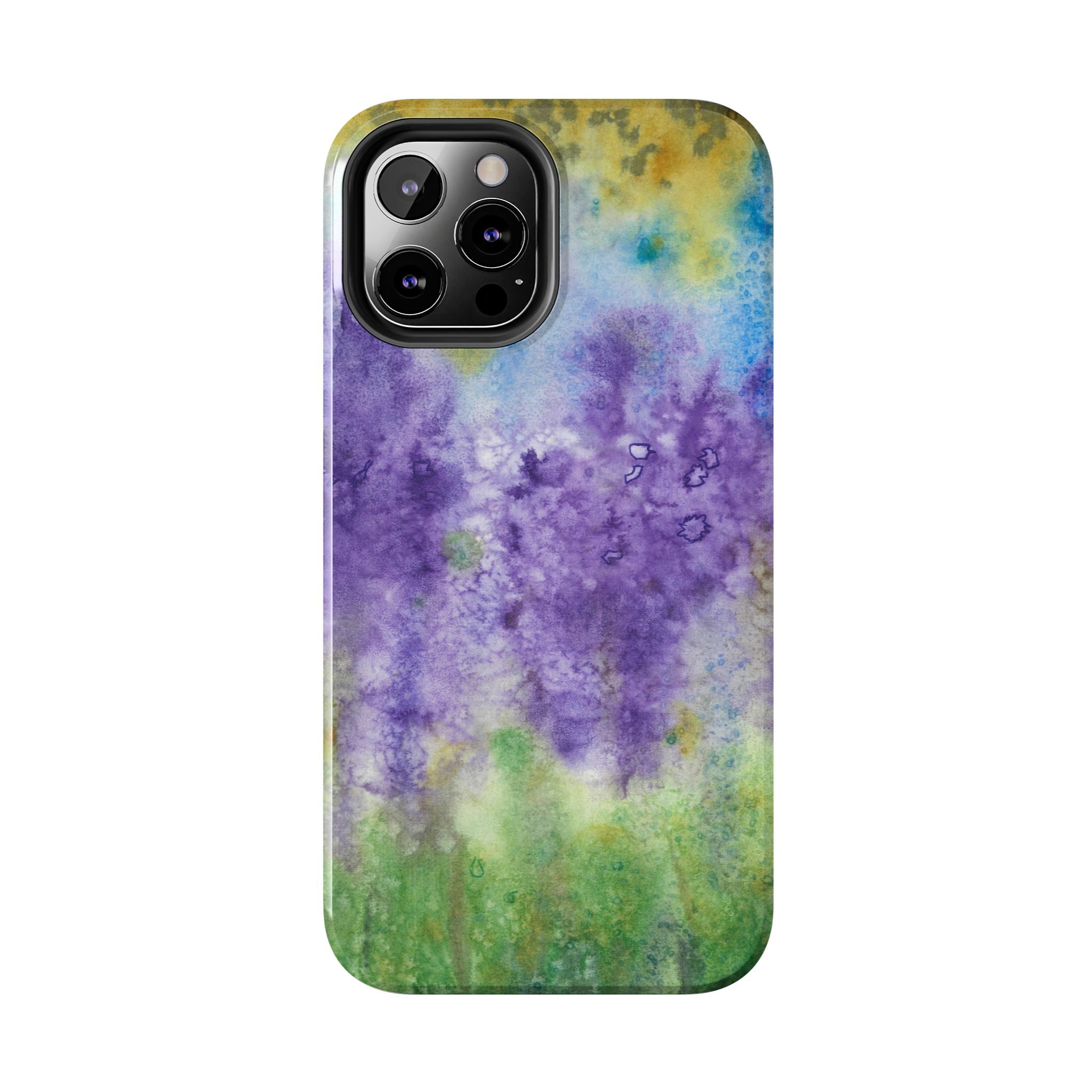 Tough Phone Case - All iPhones and Samsung Galaxys - Exciting Abstract Design #74 Lavender Fields