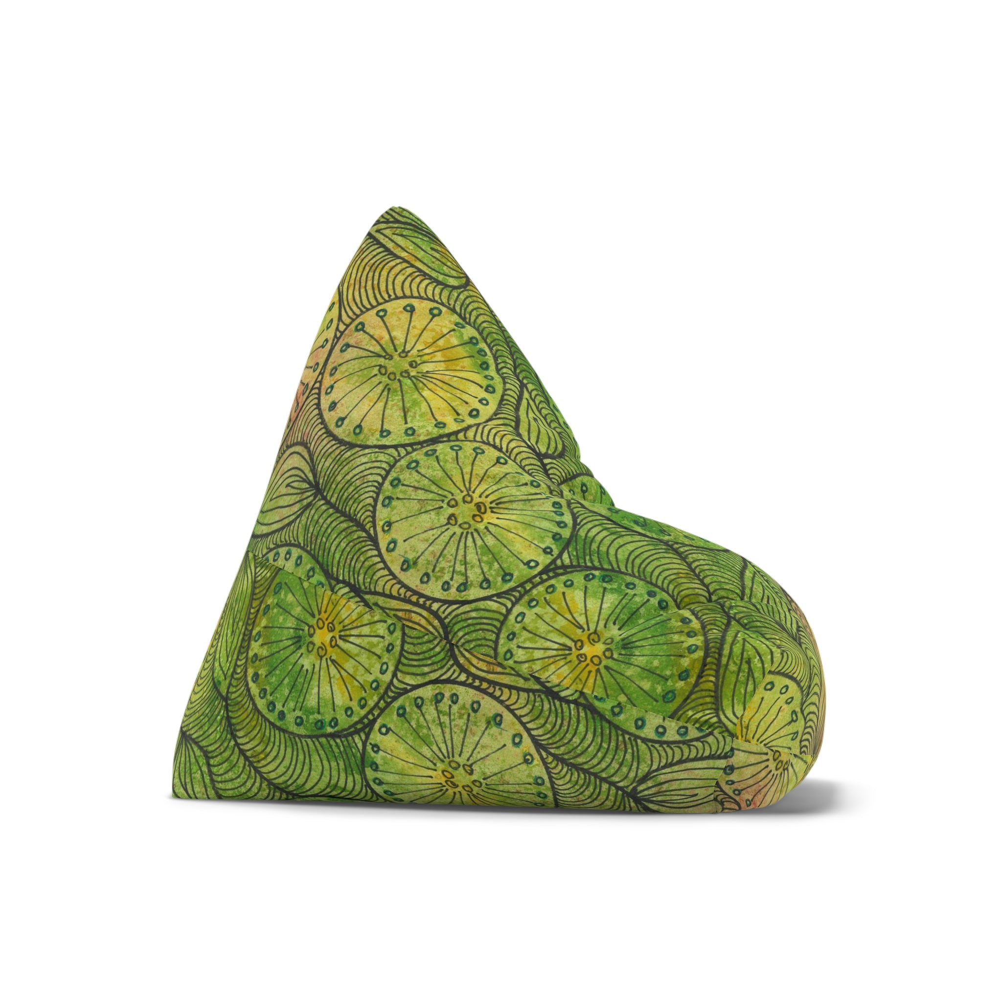 Bean Bag Chair Covers For Indoor & Outdoor - 2 Sizes - Exciting Abstract Design #63 Margarita Mondays