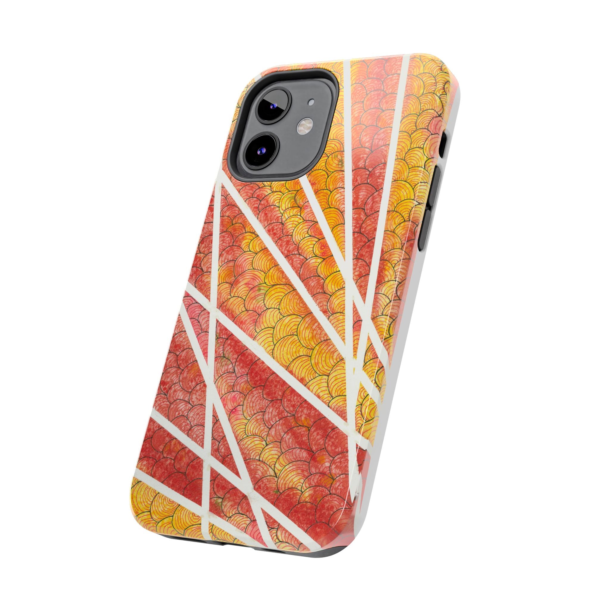 Tough Phone Case - All iPhones and Samsung Galaxys - Exciting Abstract Design #67 Max Mimosa