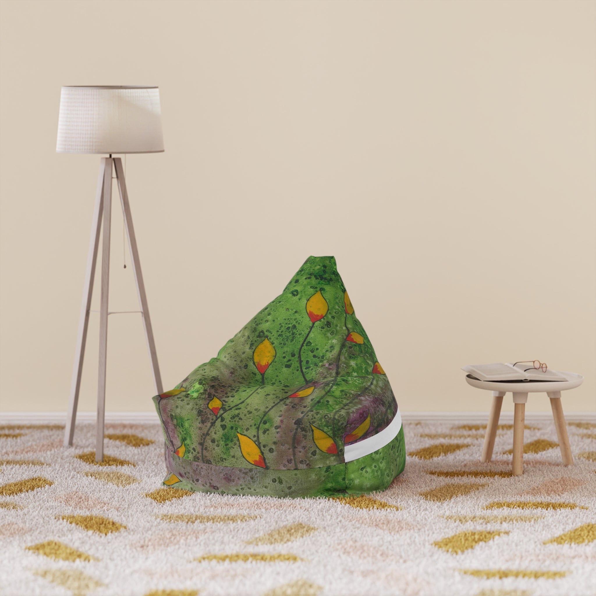 Bean Bag Covers For Indoor & Outdoor - 2 Sizes - Exciting Abstract Design #98 HOPE