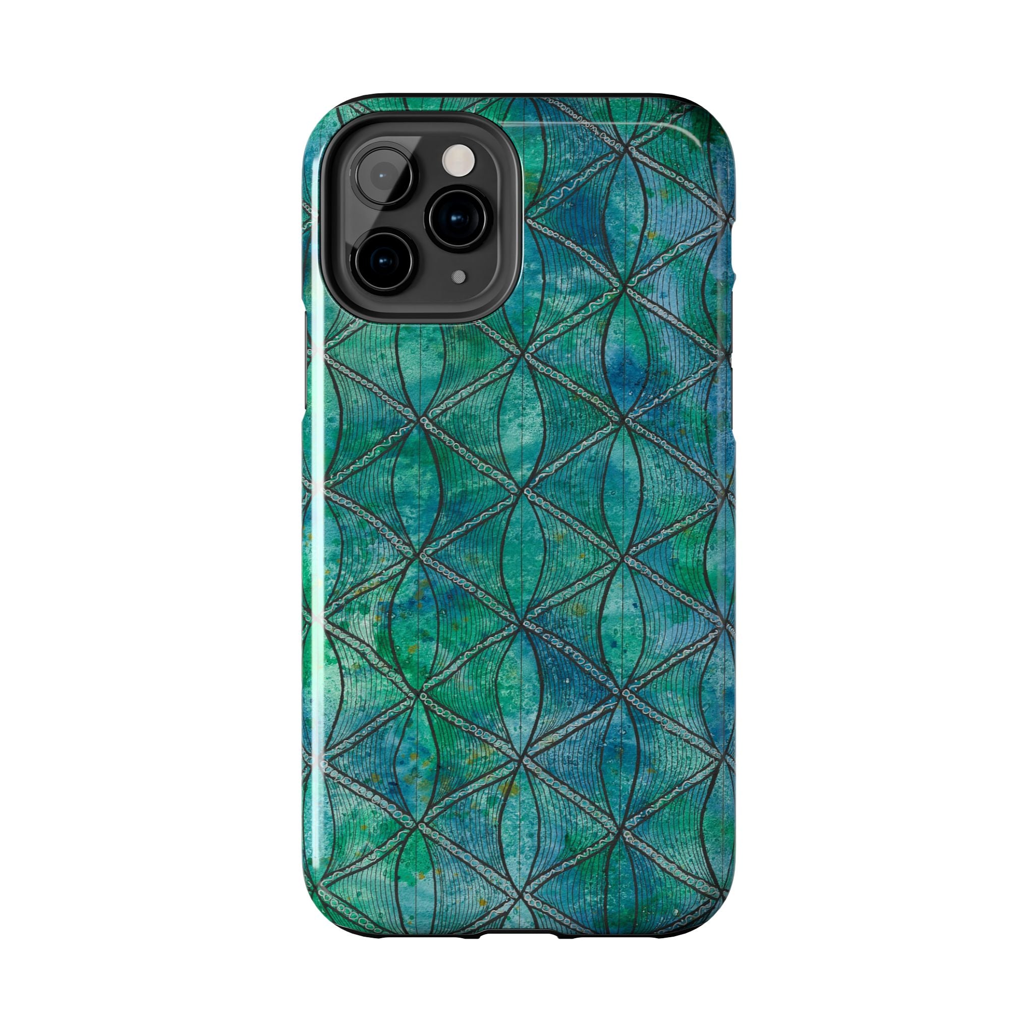 Tough Phone Case - All iPhones and Samsung Galaxys - Exciting Abstract Design #58 How's the Serenity