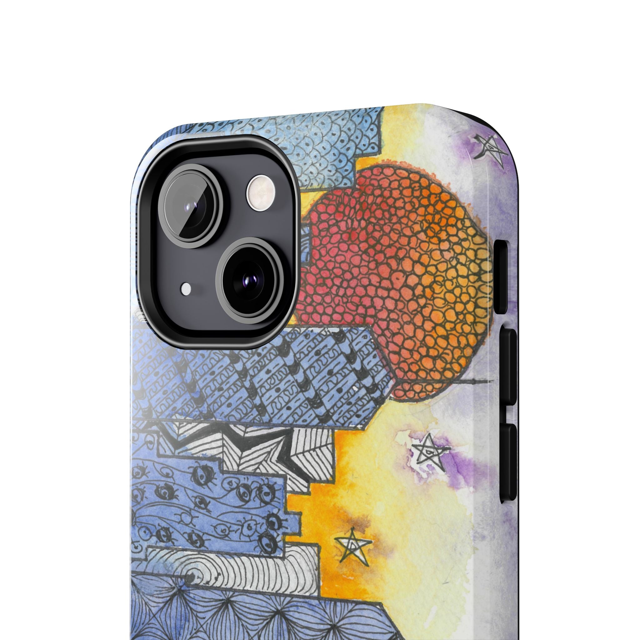Tough Phone Case - All iPhones and Samsung Galaxys - Exciting Abstract Design #5 In The Shadows