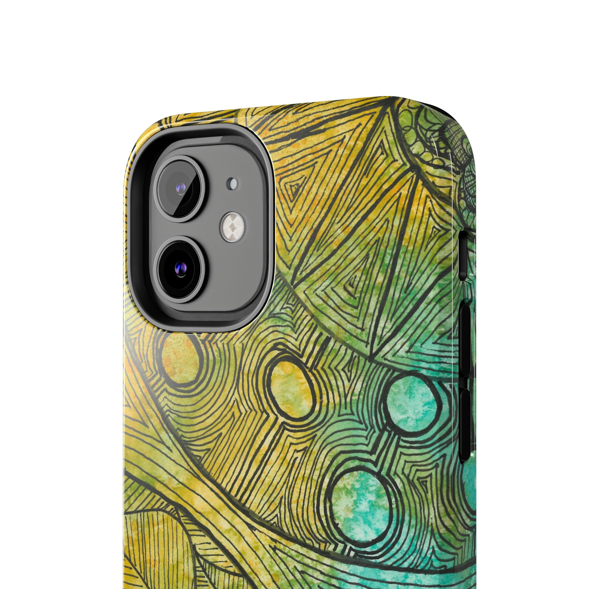 Tough Phone Case - All iPhones and Samsung Galaxys - Exciting Abstract Design #27 Come What May