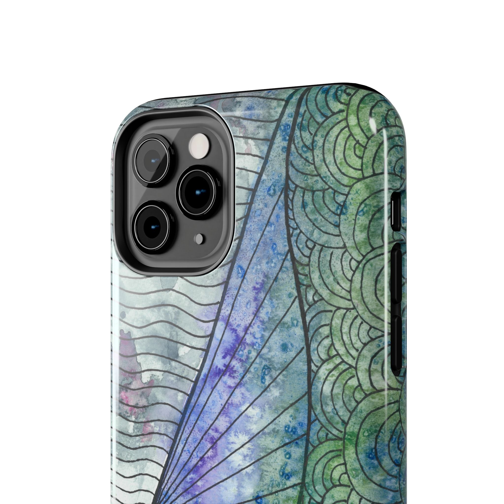 Tough Phone Case - All iPhones and Samsung Galaxys - Exciting Abstract Design #90 Rtanj Pyramid - Serbia