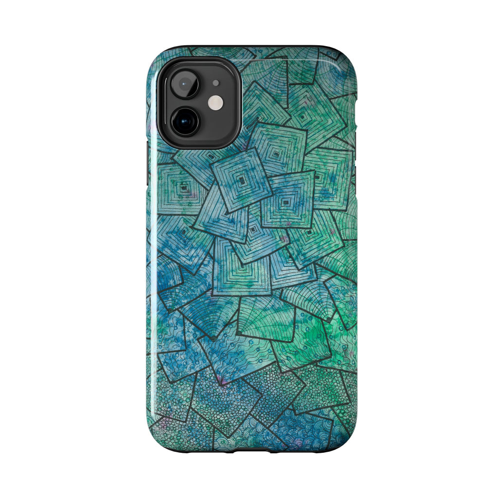 Tough Phone Case - All iPhones and Samsung Galaxys - Exciting Abstract Design #65 And The Answer Is
