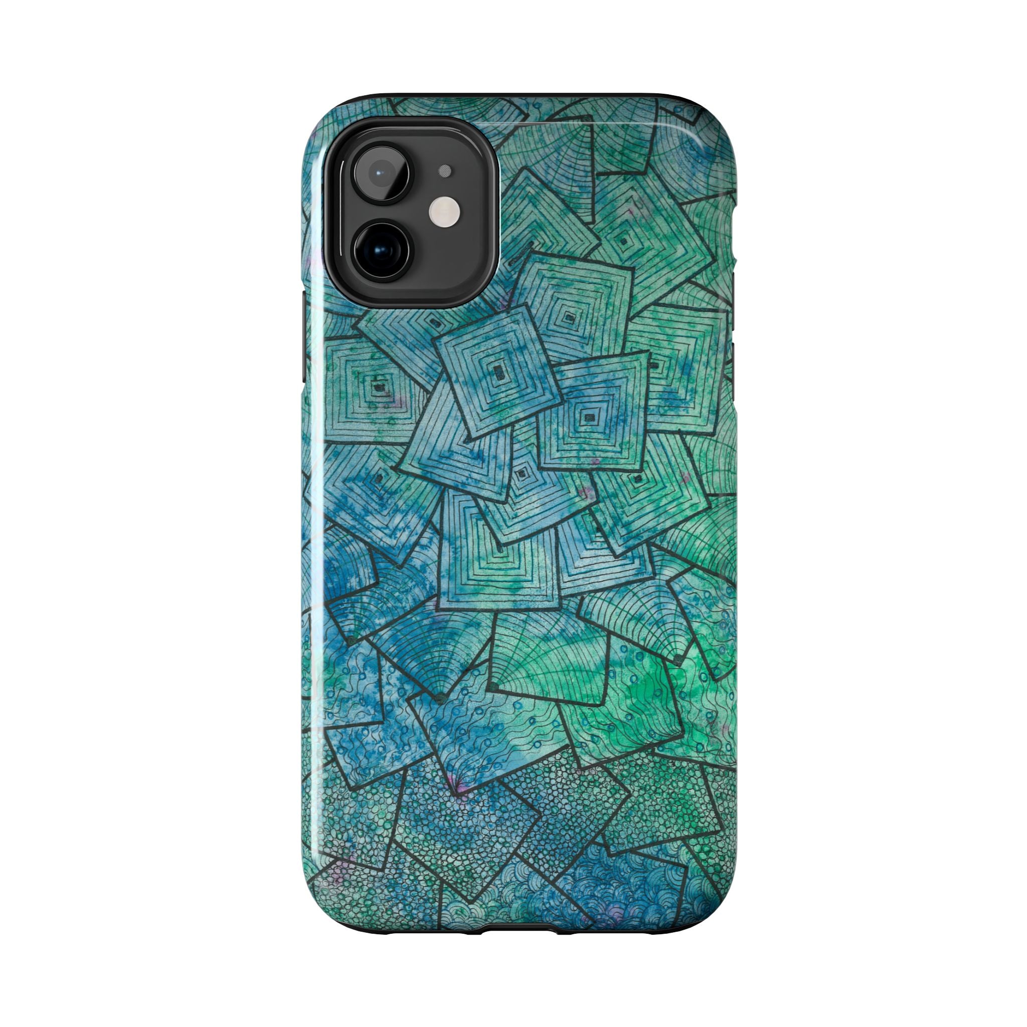 Tough Phone Case - All iPhones and Samsung Galaxys - Exciting Abstract Design #65 And The Answer Is
