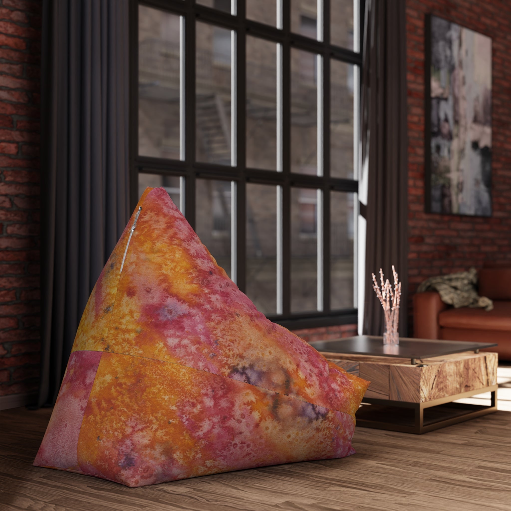 Bean Bag Chair Covers For Indoor & Outdoor - 2 Sizes - Exciting Abstract Design #54 Heaven Can Wait