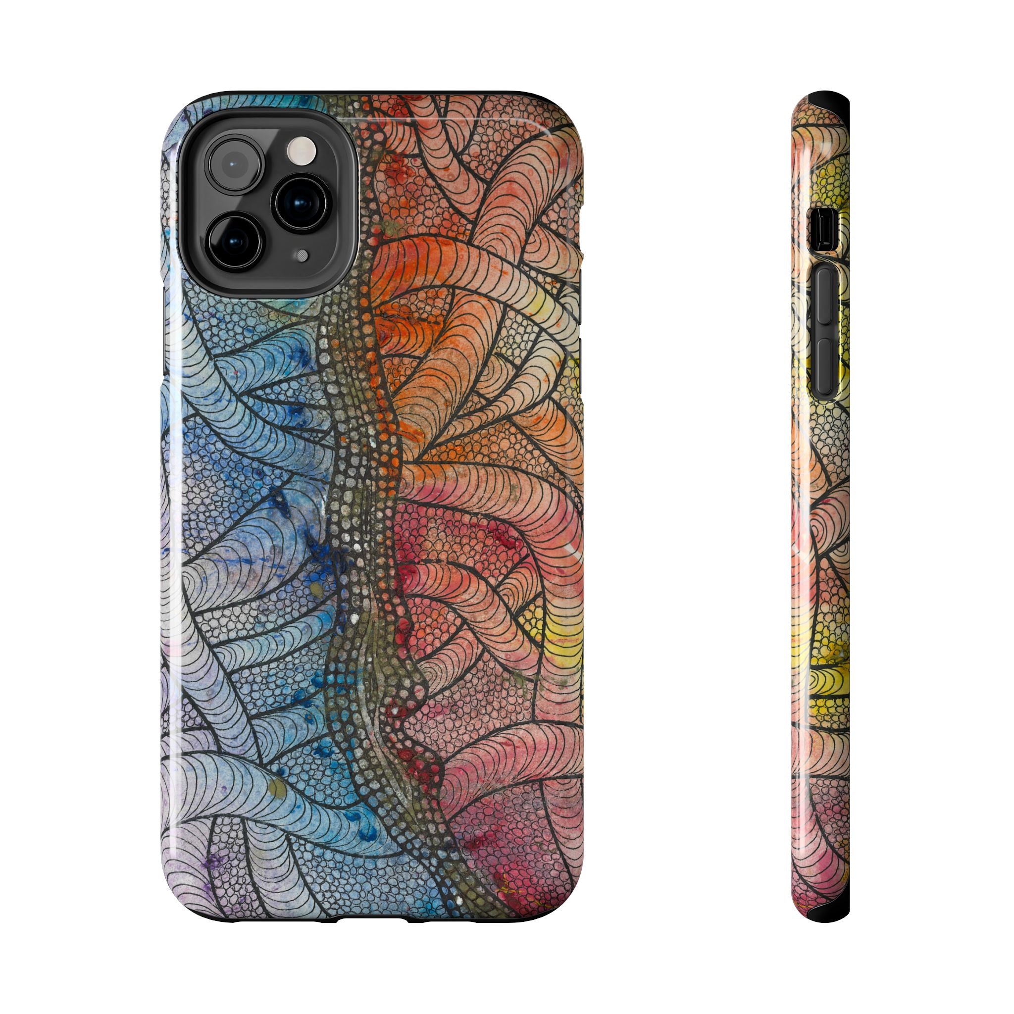Tough Phone Case - All iPhones and Samsung Galaxys - Exciting Abstract Design #72 After The End