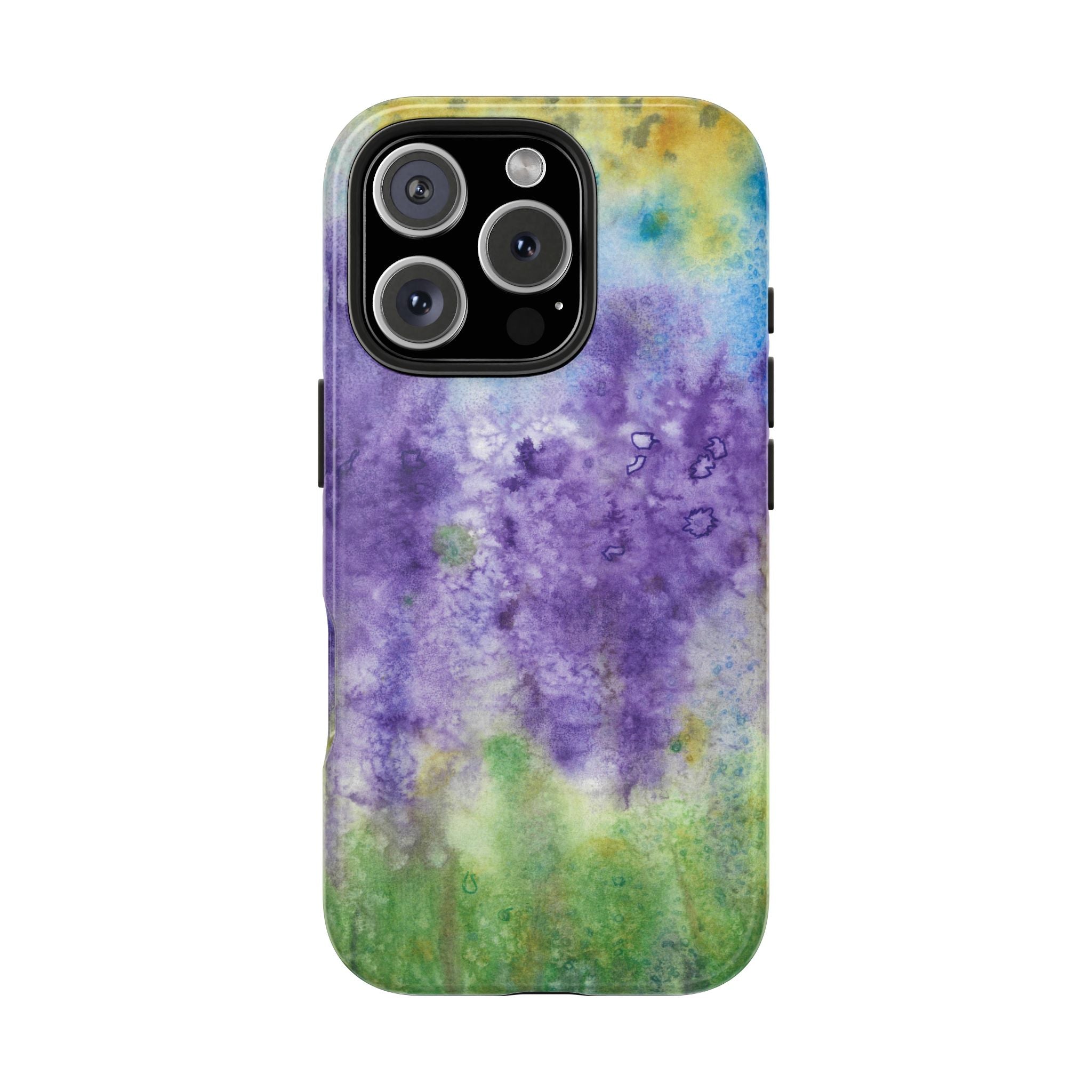 Tough Phone Case - All iPhones and Samsung Galaxys - Exciting Abstract Design #74 Lavender Fields