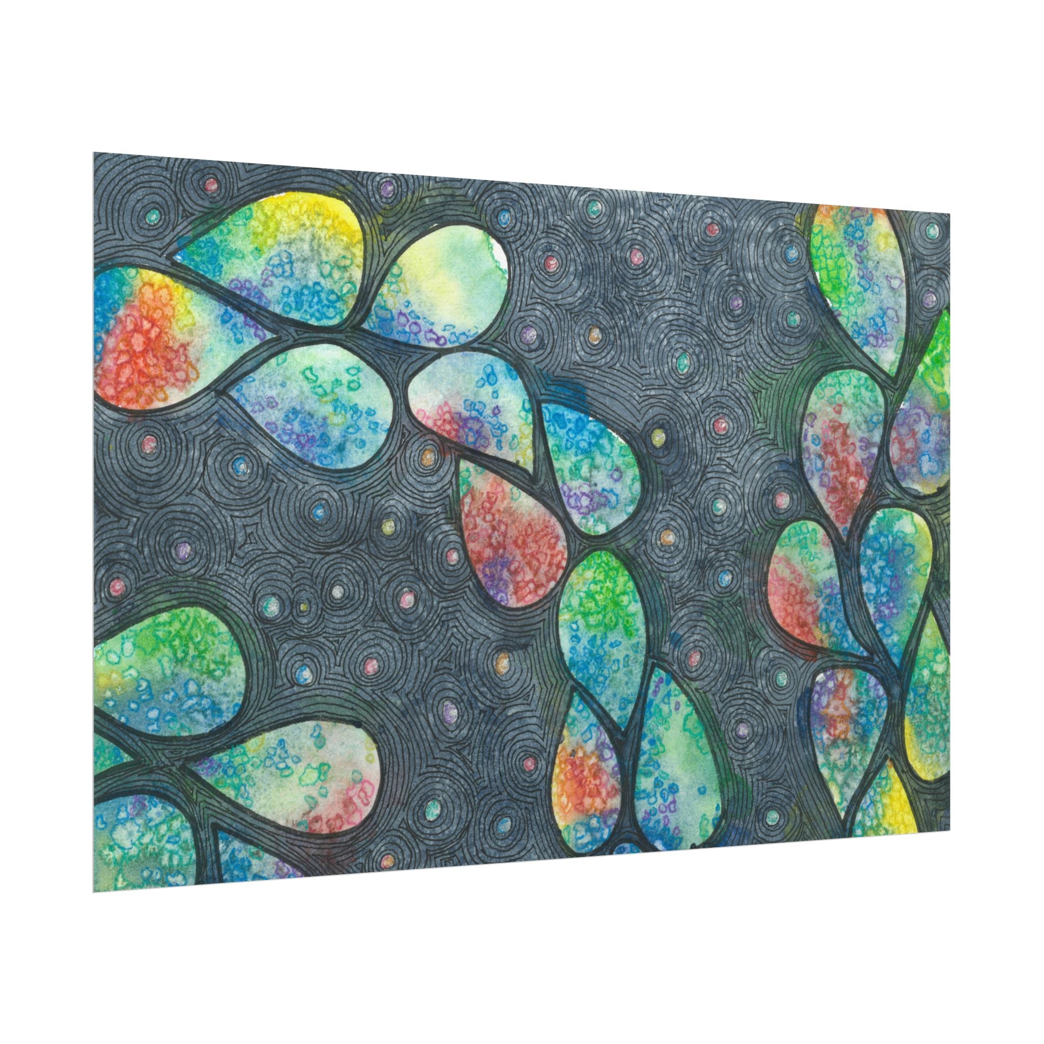 Large Colourful Wall Art, Posters & Prints, For Office, Bedroom or Living Room, or Special Gift #30 Give Us A Minute