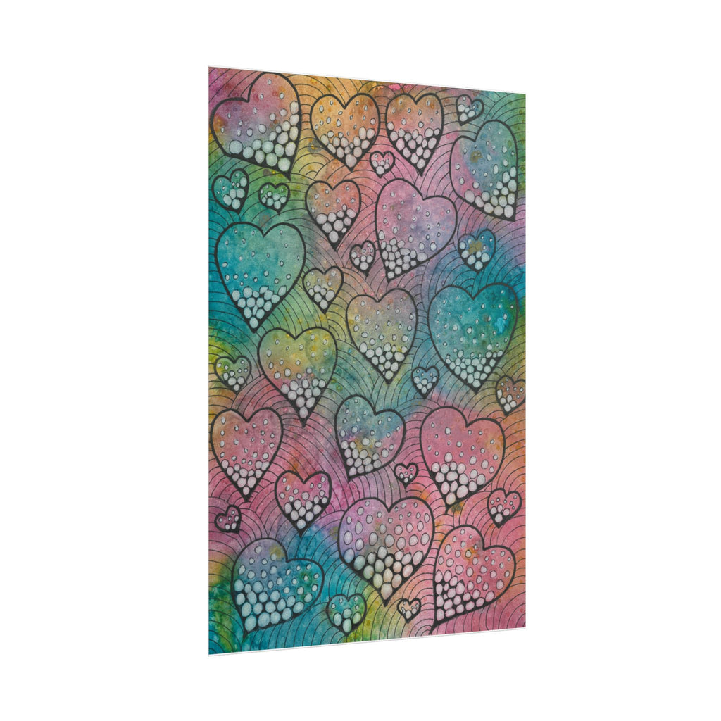 Large Colourful Wall Art, Posters & Prints, For Office, Bedroom or Living Room, or Special Gift #97 What's Love Got To Do With It?