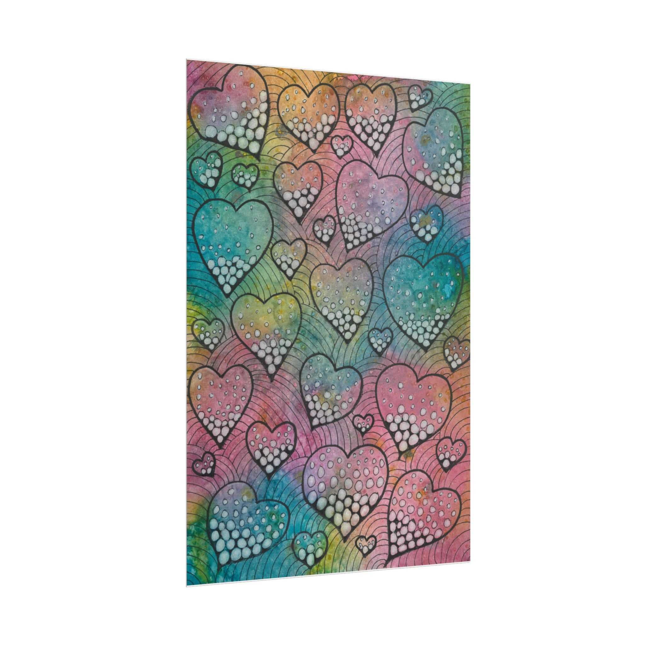 Large Colourful Wall Art, Posters & Prints, For Office, Bedroom or Living Room, or Special Gift #97 What's Love Got To Do With It?