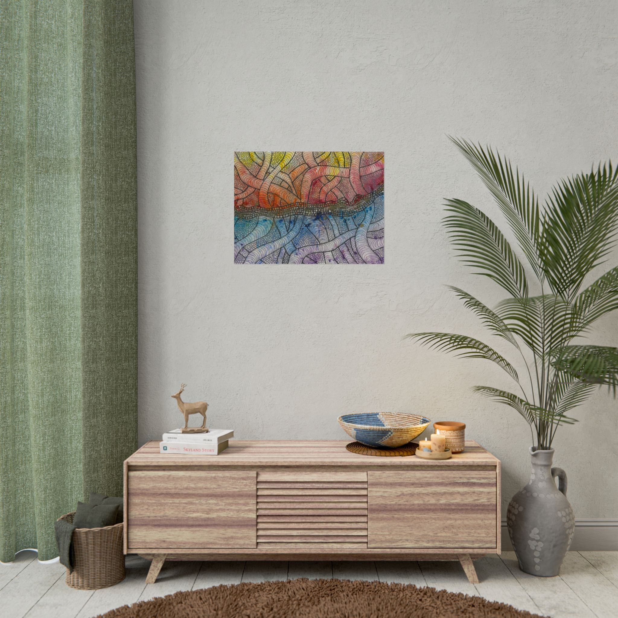 Large Colourful Wall Art, Posters & Prints, For Office, Bedroom or Living Room, or Special Gift #72 After The End