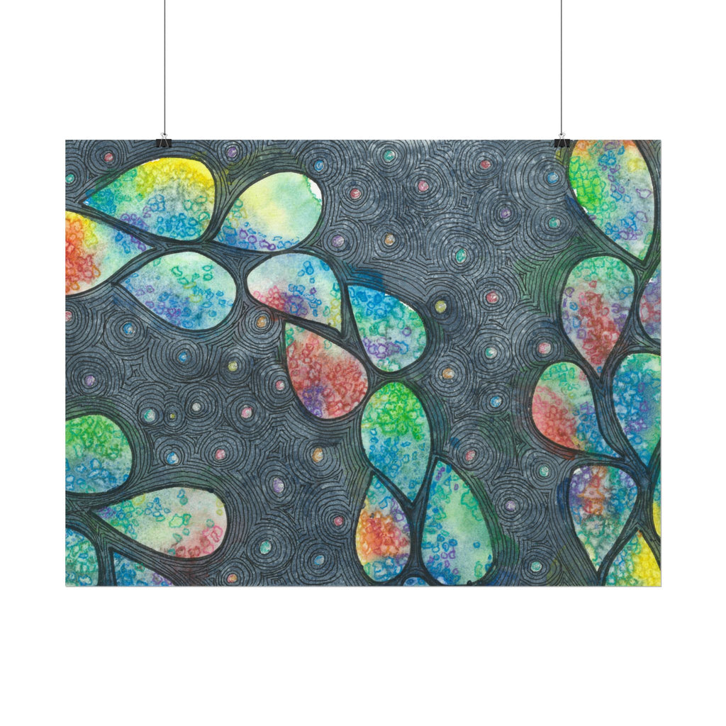 Large Colourful Wall Art, Posters & Prints, For Office, Bedroom or Living Room, or Special Gift #30 Give Us A Minute