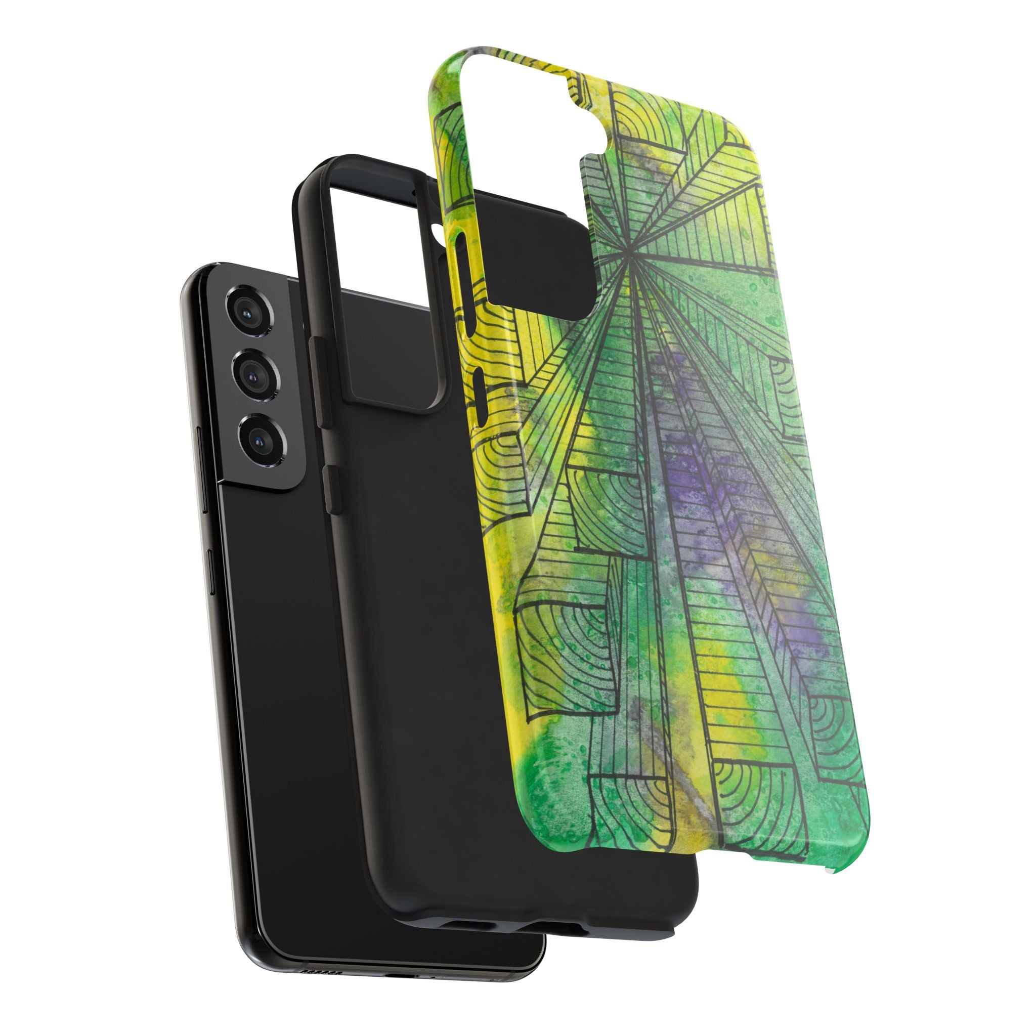 Tough Phone Case - All iPhones and Samsung Galaxys - Exciting Abstract Design #89 The Wayseers