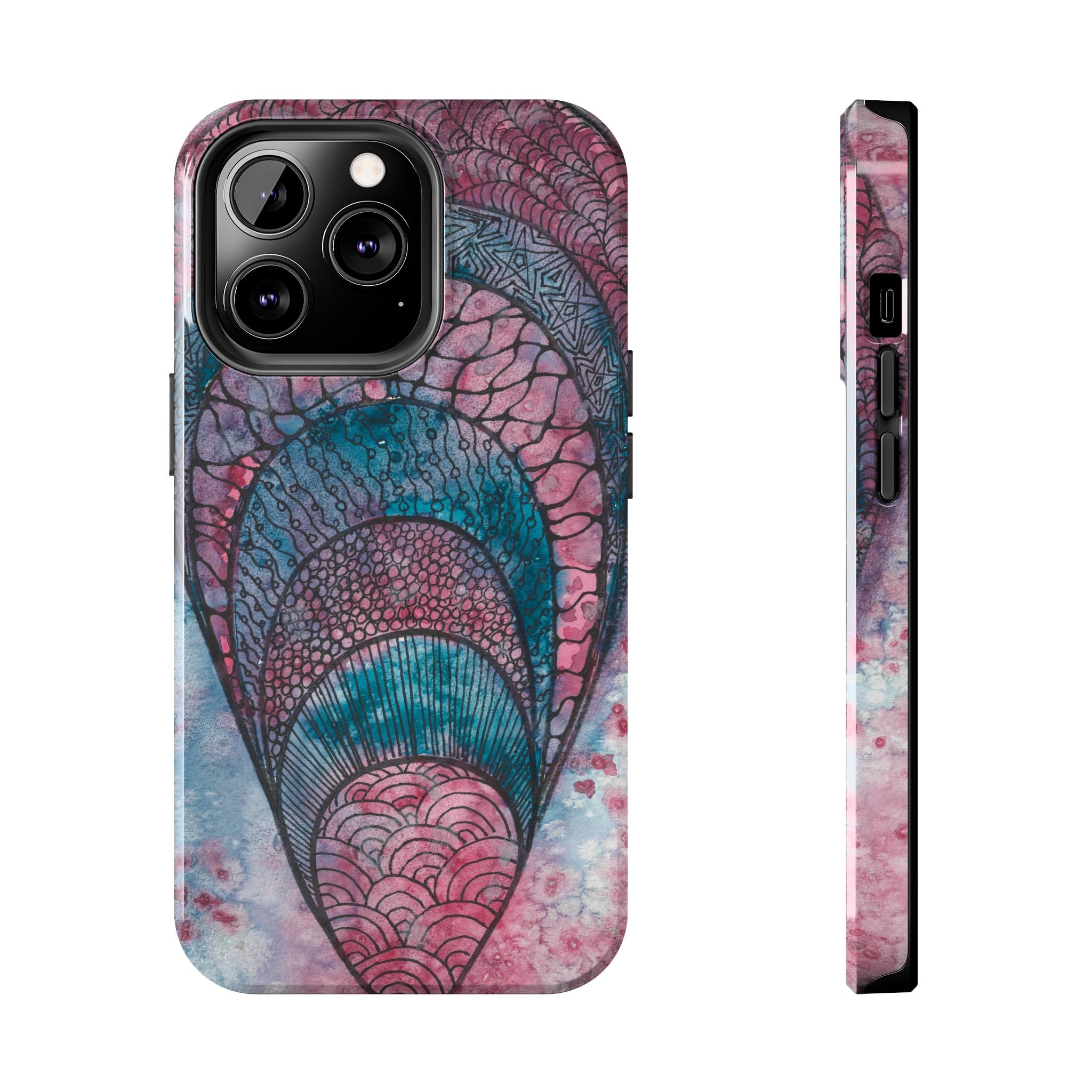 Tough Phone Case - All iPhones and Samsung Galaxys - Exciting Abstract Design #92 The Goddess Lives