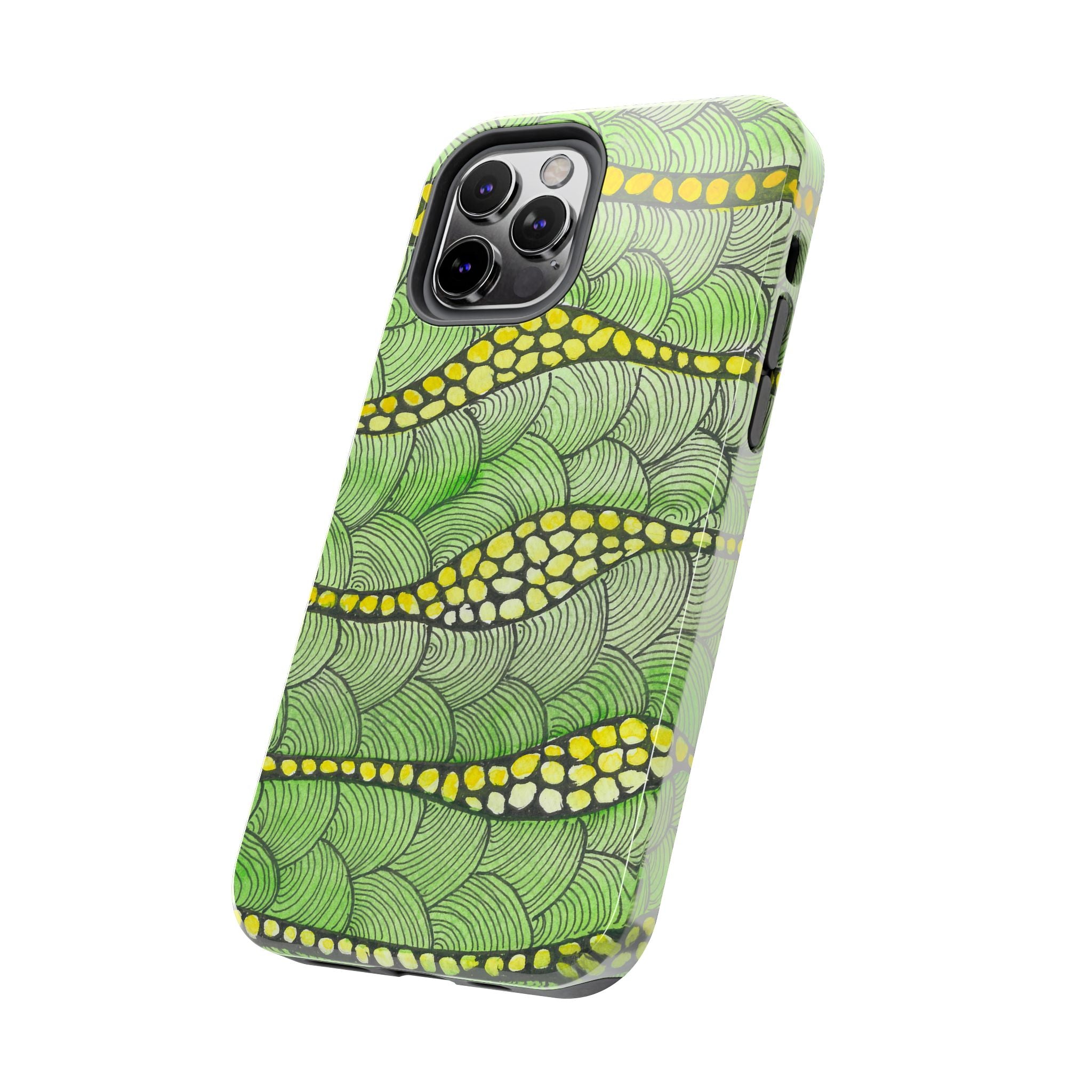 Tough Phone Case - All iPhones and Samsung Galaxys - Exciting Abstract Design #13 Watcha Thinking