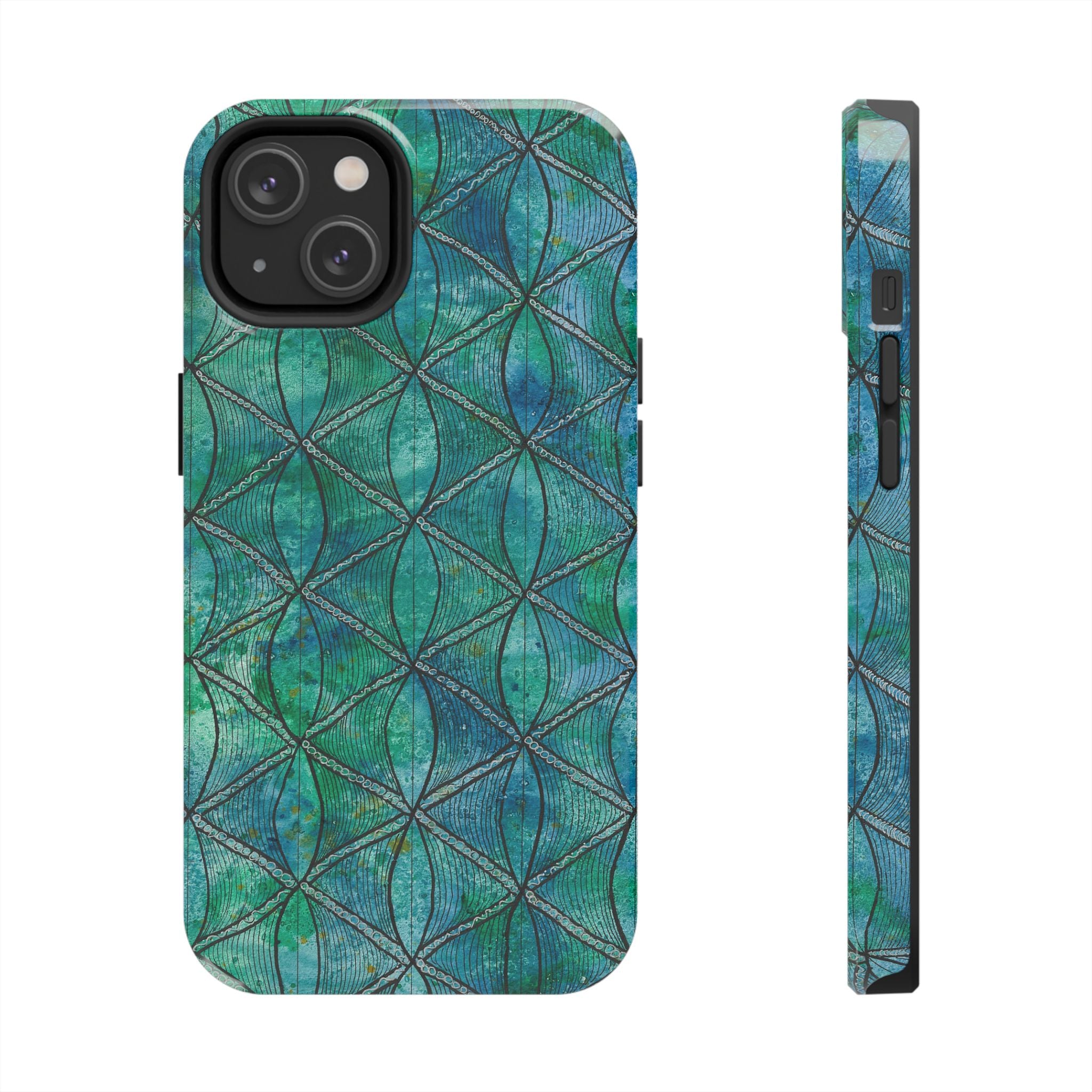 Tough Phone Case - All iPhones and Samsung Galaxys - Exciting Abstract Design #58 How's the Serenity
