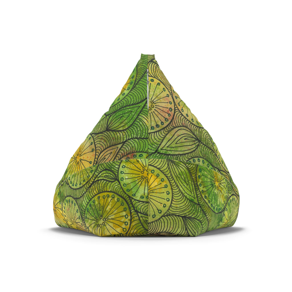 Bean Bag Chair Covers For Indoor & Outdoor - 2 Sizes - Exciting Abstract Design #63 Margarita Mondays