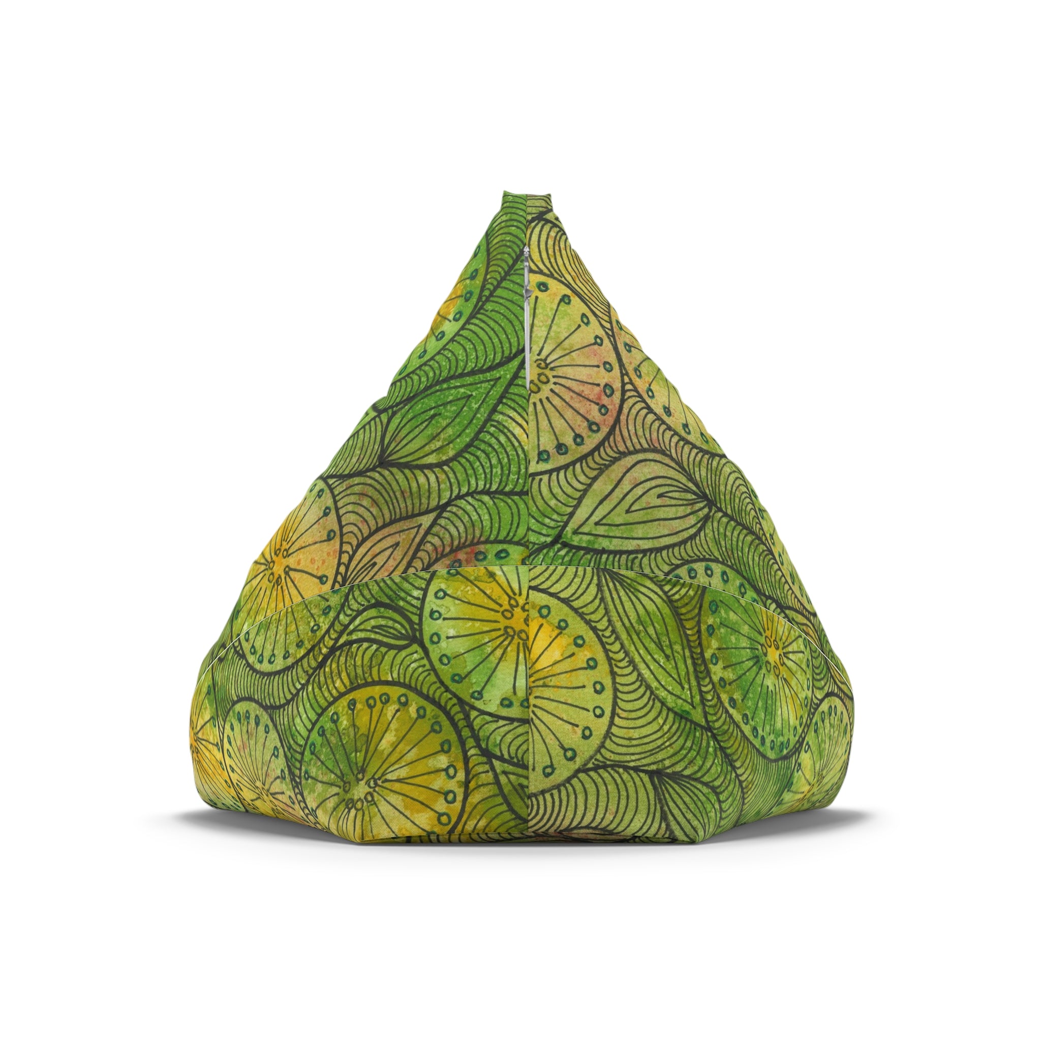 Bean Bag Chair Covers For Indoor & Outdoor - 2 Sizes - Exciting Abstract Design #63 Margarita Mondays