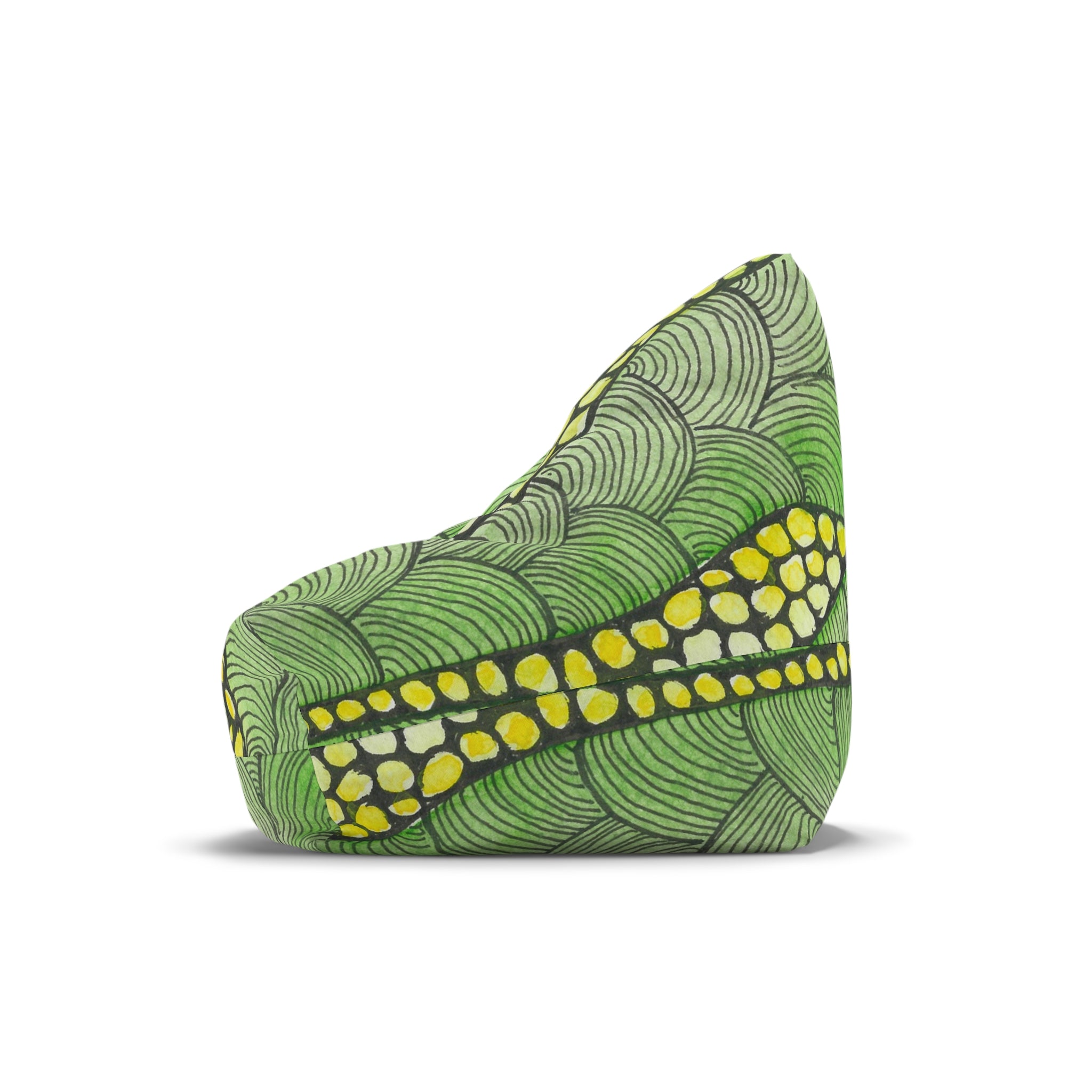 Bean Bag Chair Covers For Indoor & Outdoor - 2 Sizes - Exciting Abstract Design #13 Watcha Thinking