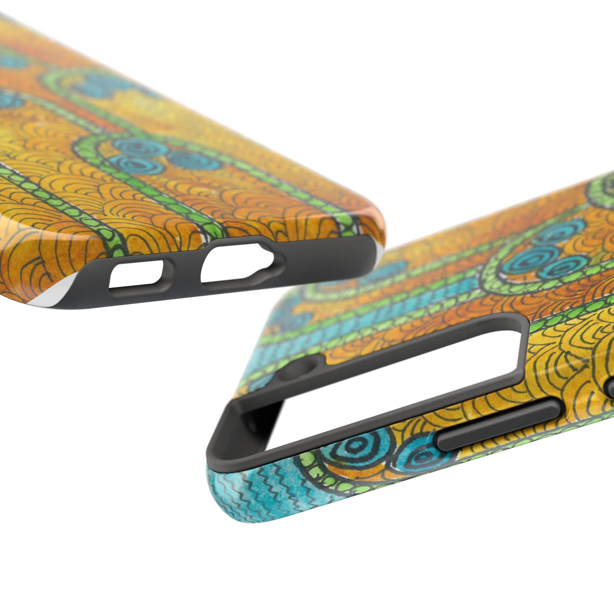 Tough Phone Case - All iPhones and Samsung Galaxys - Exciting Abstract Design #87 Belgrade Impressions - Serbia