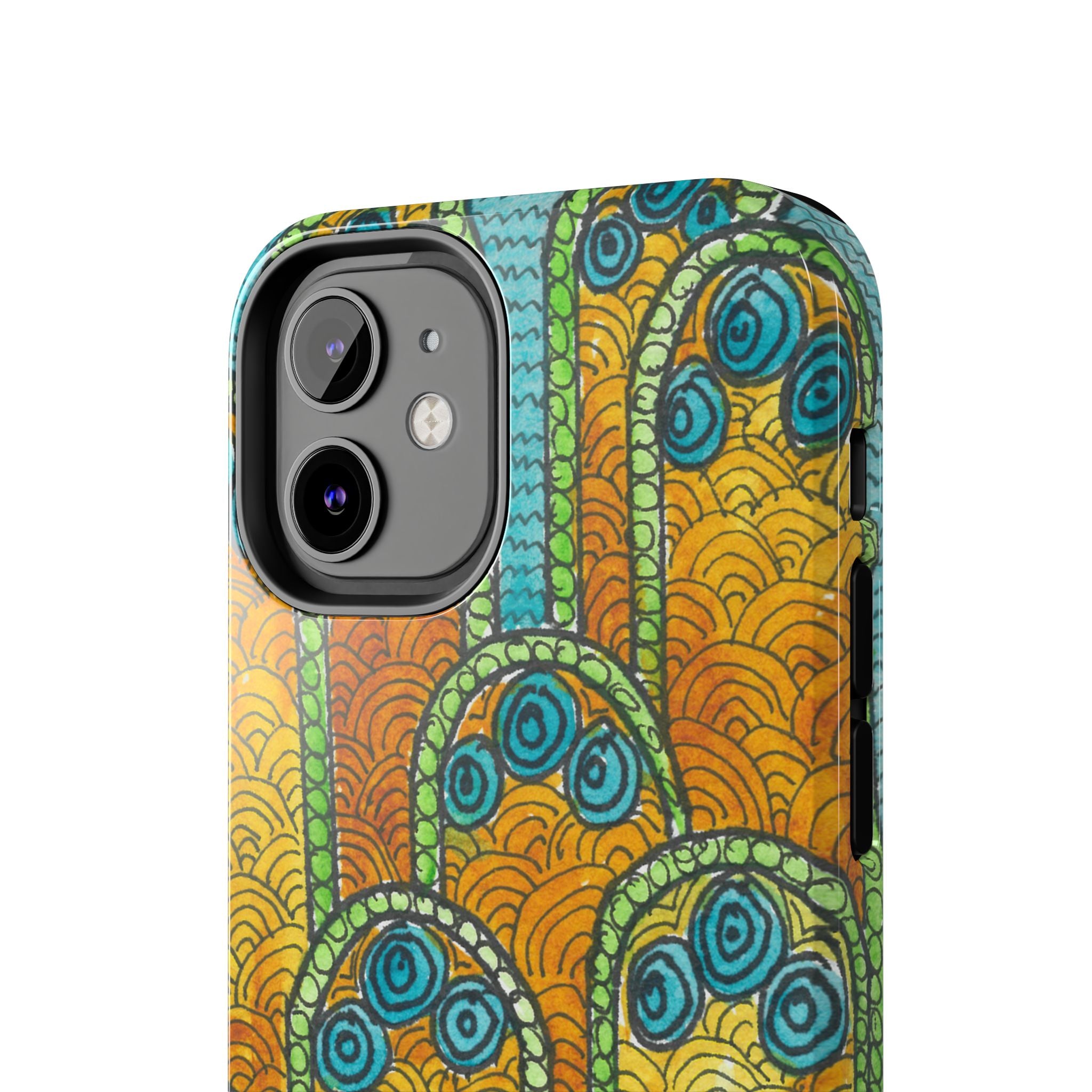Tough Phone Case - All iPhones and Samsung Galaxys - Exciting Abstract Design #87 Belgrade Impressions - Serbia