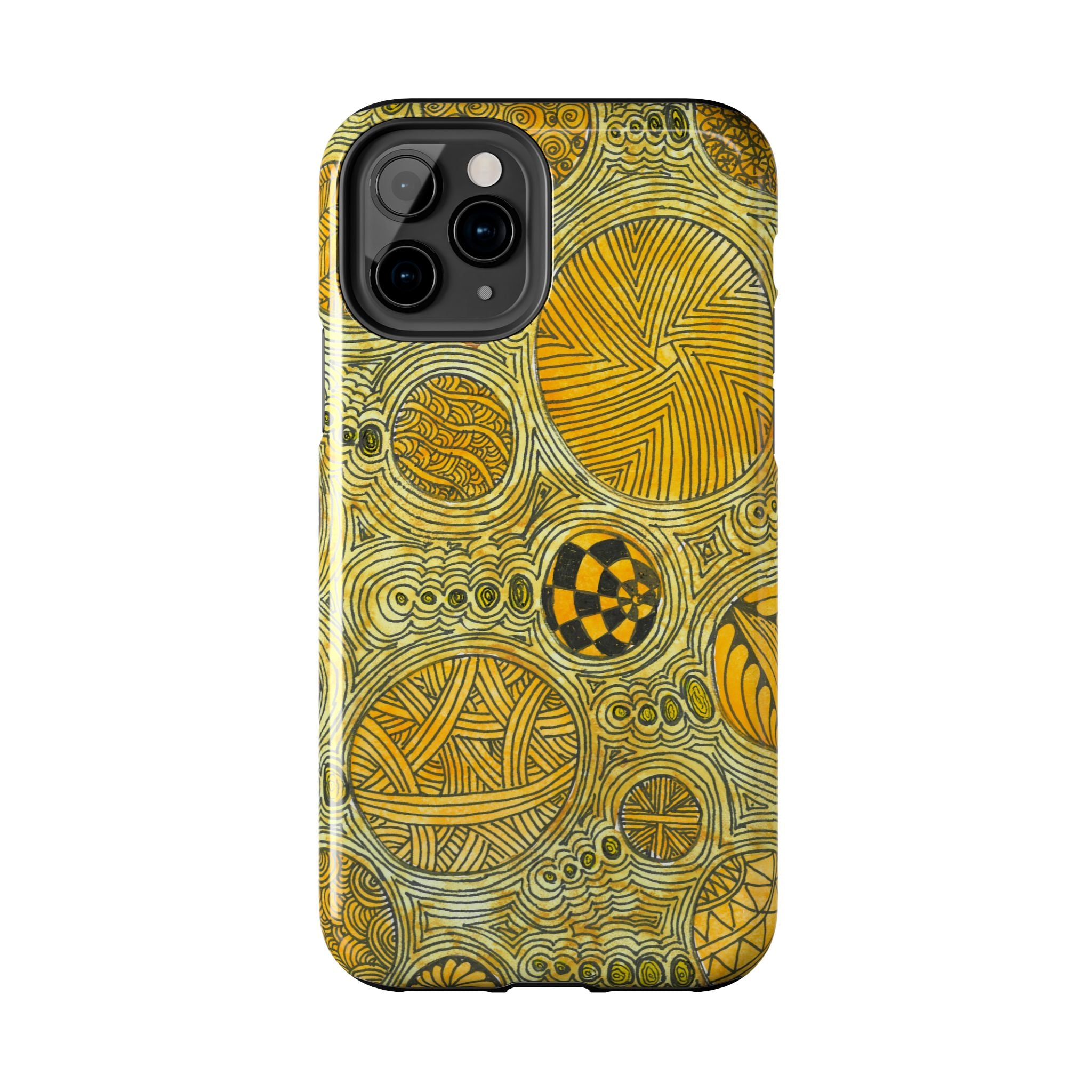 Tough Phone Case - All iPhones and Samsung Galaxys - Exciting Abstract Design #38 The Conversationalist