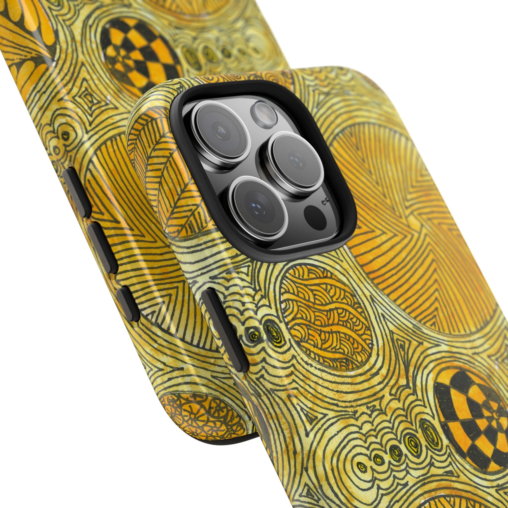 Tough Phone Case - All iPhones and Samsung Galaxys - Exciting Abstract Design #38 The Conversationalist
