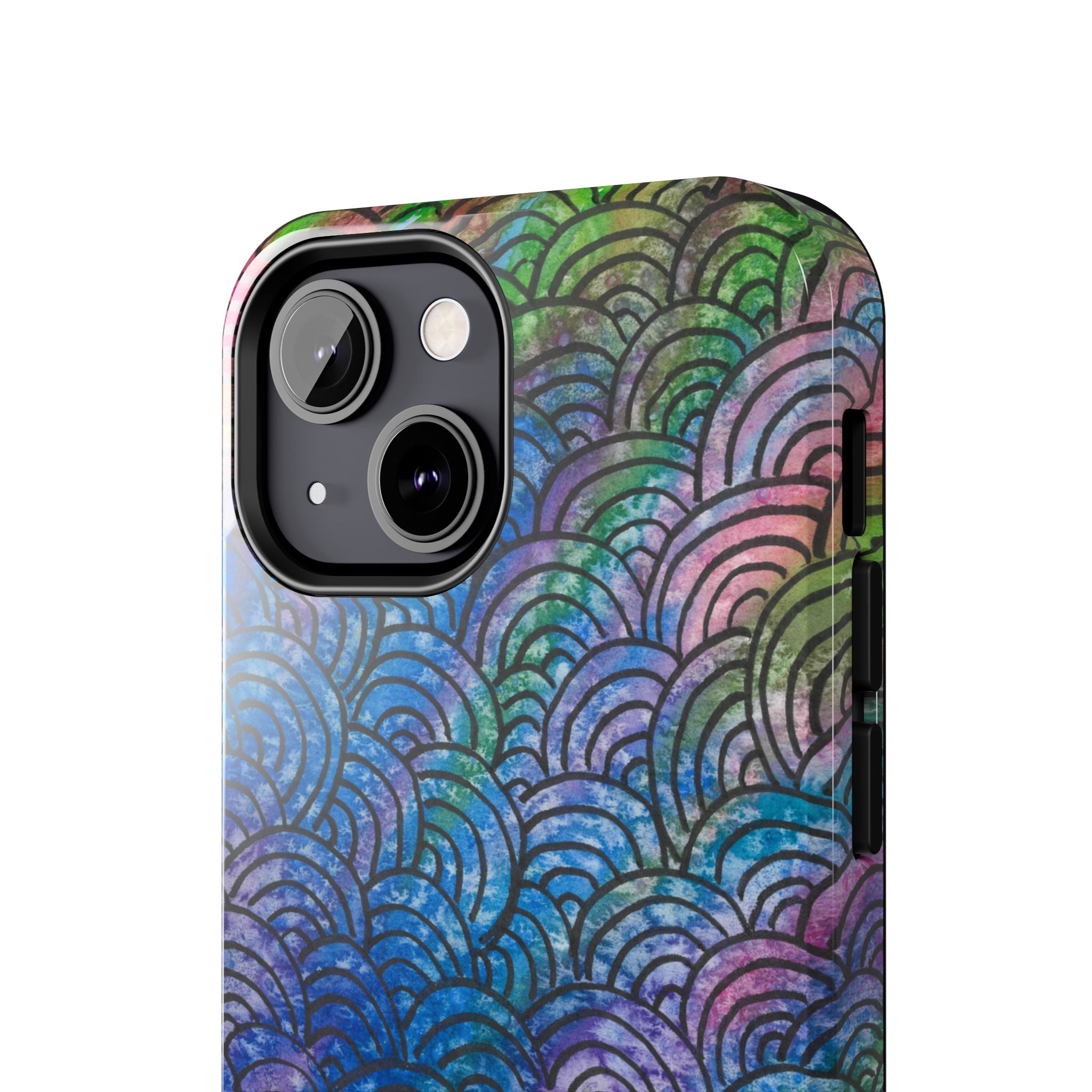 Tough Phone Case - All iPhones and Samsung Galaxys - Exciting Abstract Design #84 Ah! The Past