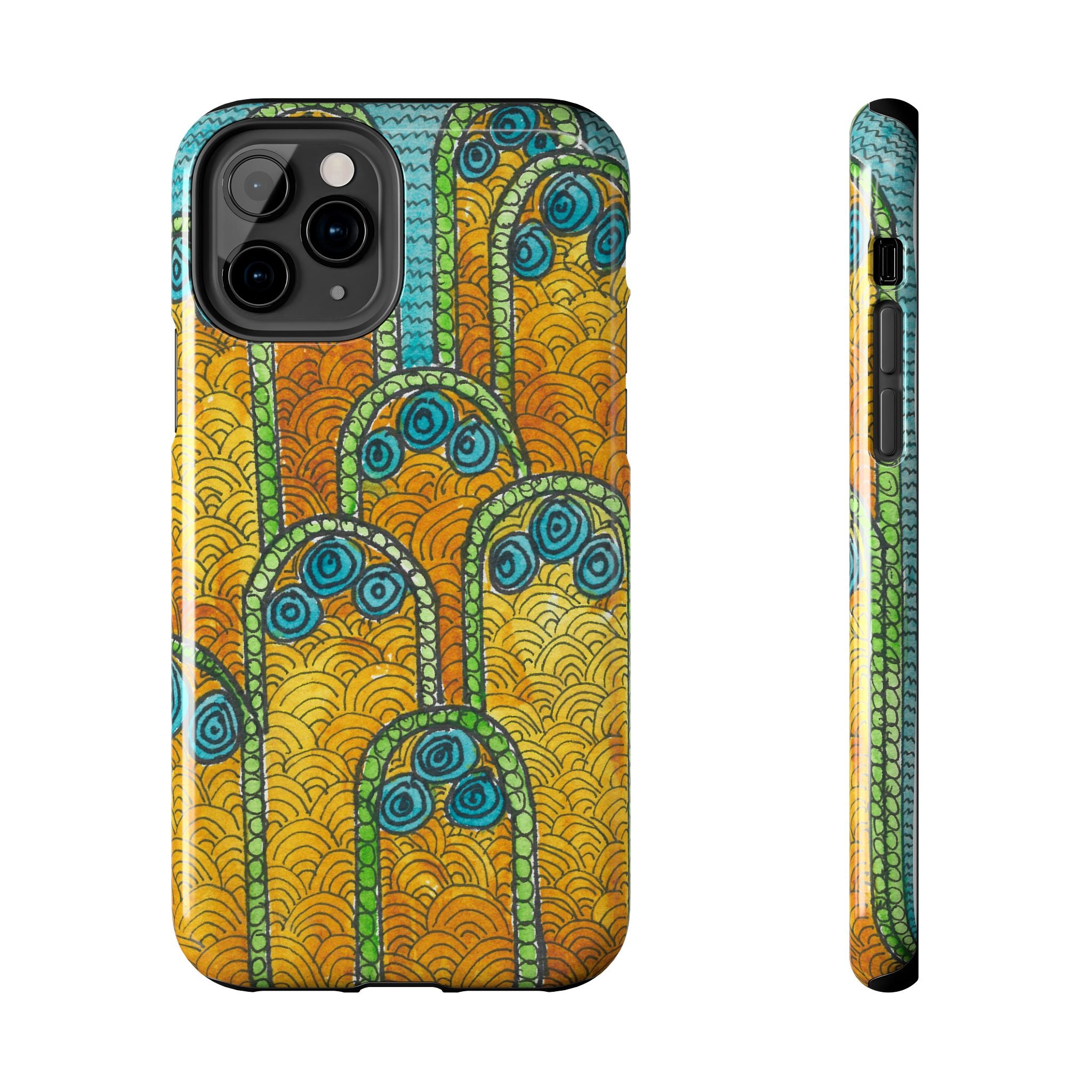 Tough Phone Case - All iPhones and Samsung Galaxys - Exciting Abstract Design #87 Belgrade Impressions - Serbia
