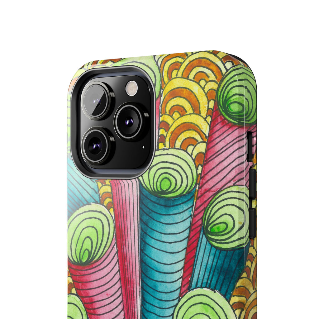 Tough Phone Case - All iPhones and Samsung Galaxys - Exciting Abstract Design #93 On A Mission