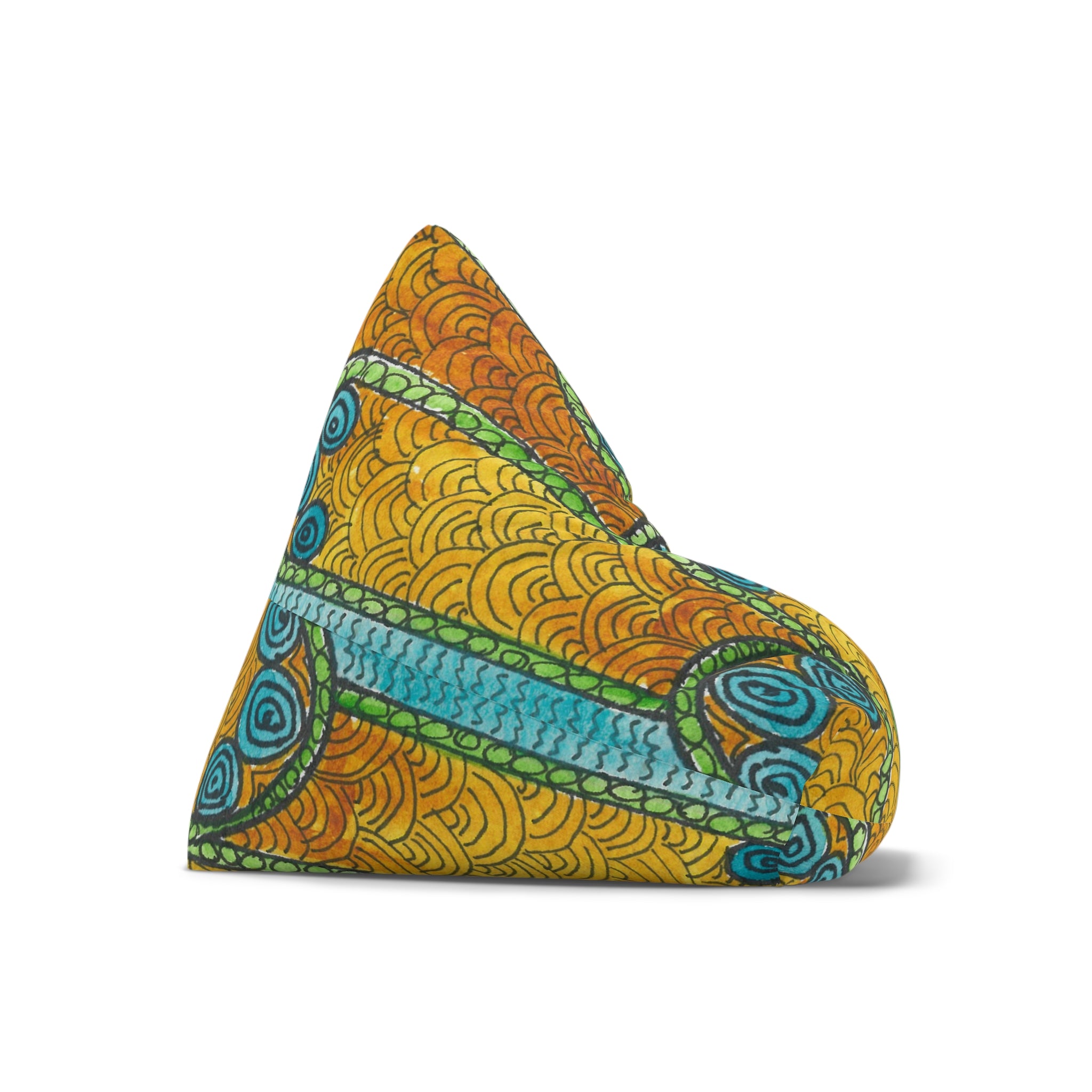 Bean Bag Chair Covers For Indoor & Outdoor - 2 Sizes - Exciting Abstract Design #87 Belgrade Impressions - Serbia